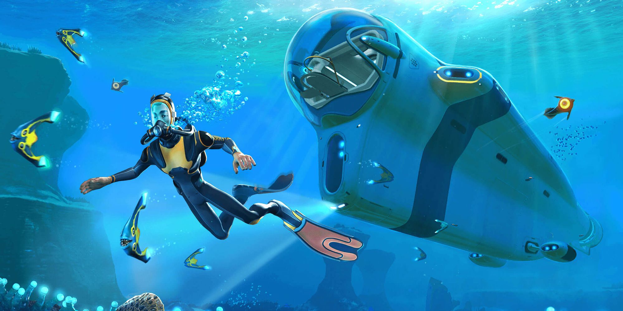 Cover Art For Subnautica Gameplay