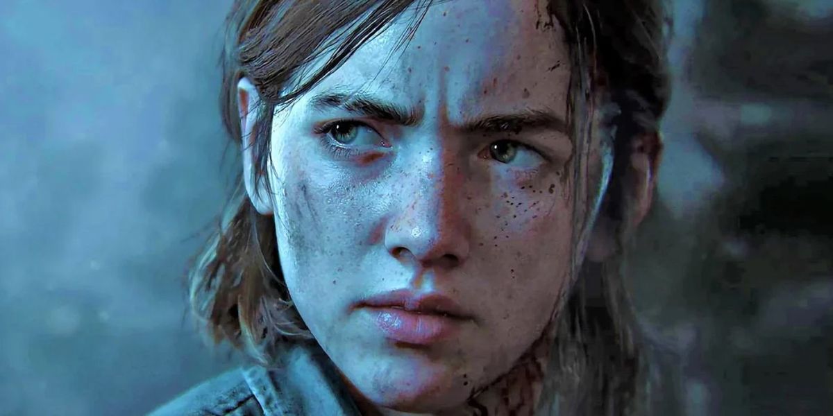 The Last of Us Part 2 close up of Ellie's face