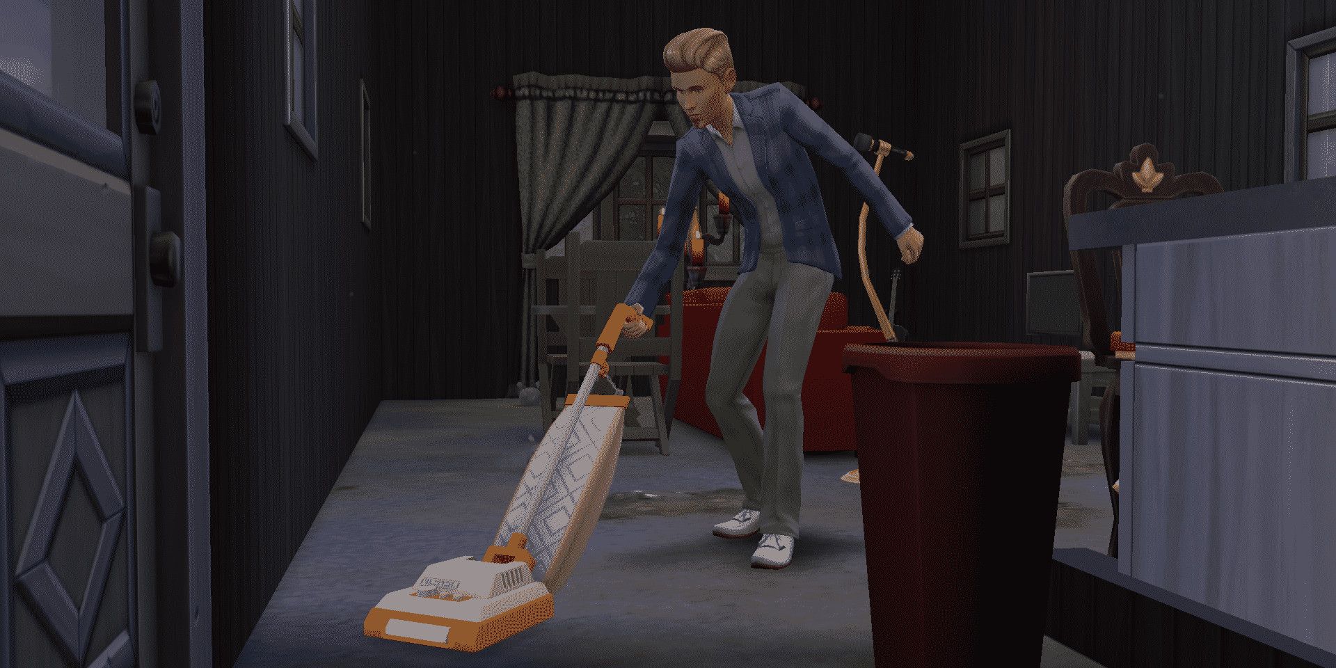 The Sims 4 Vacuuming