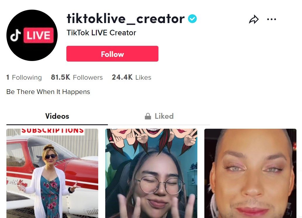 TikTok Live Creator