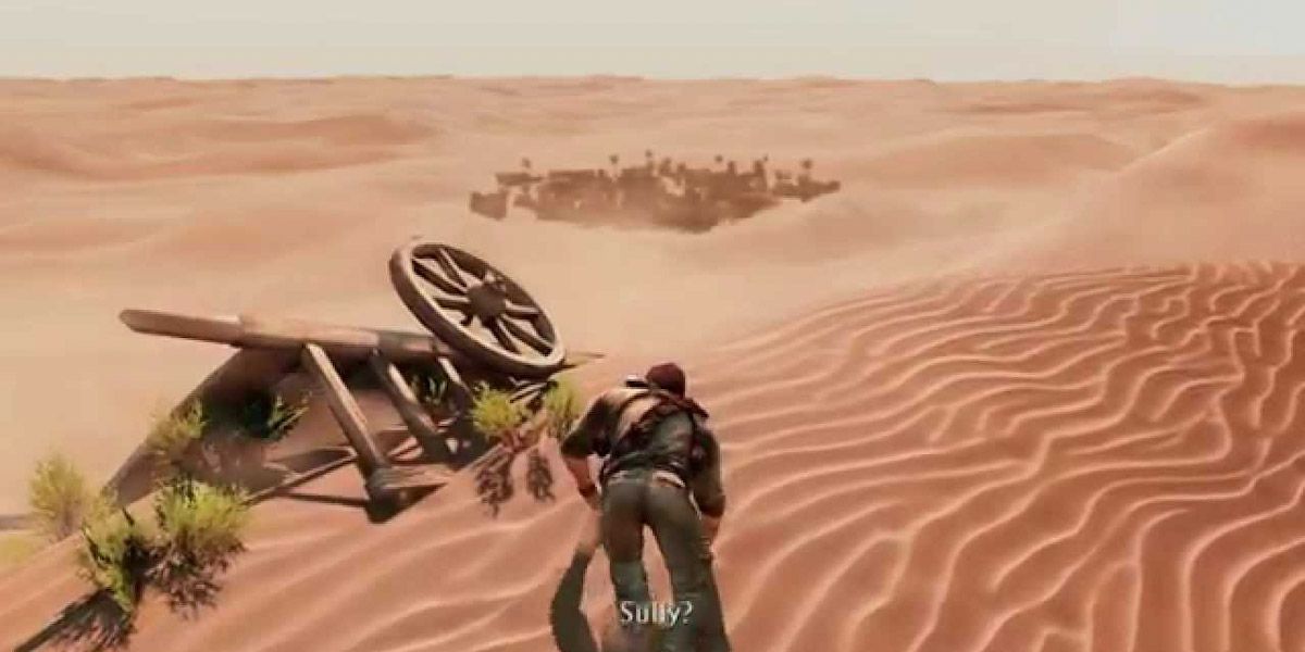 Uncharted 3 drakes deception yemen desert