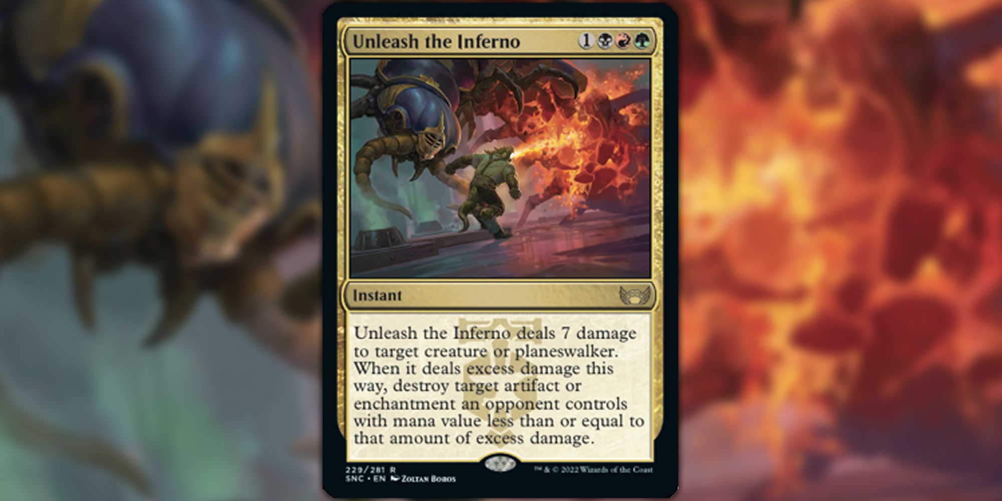 Unleash The Inferno from Magic The Gathering