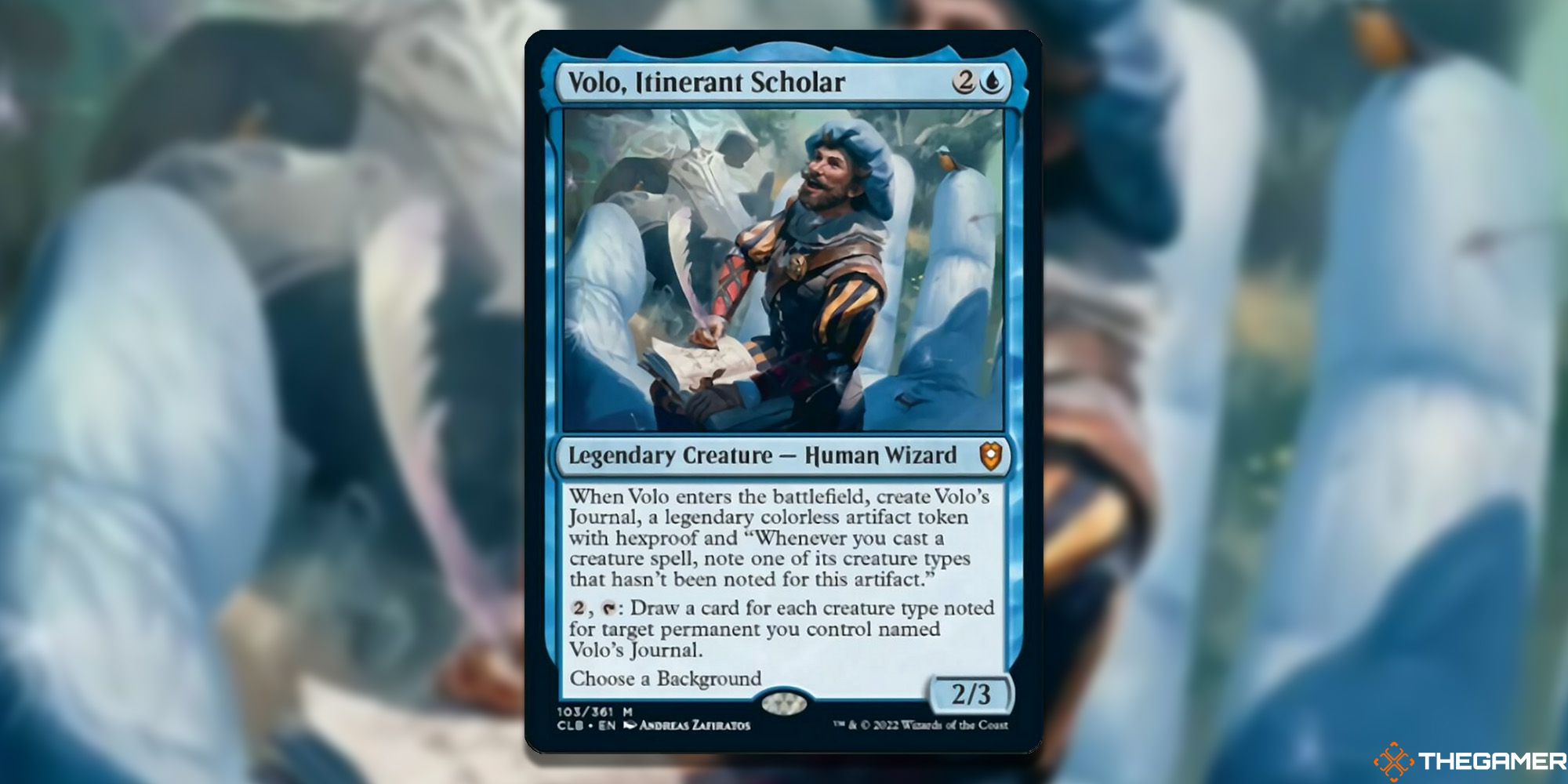 Volo, Itinerant Scholar