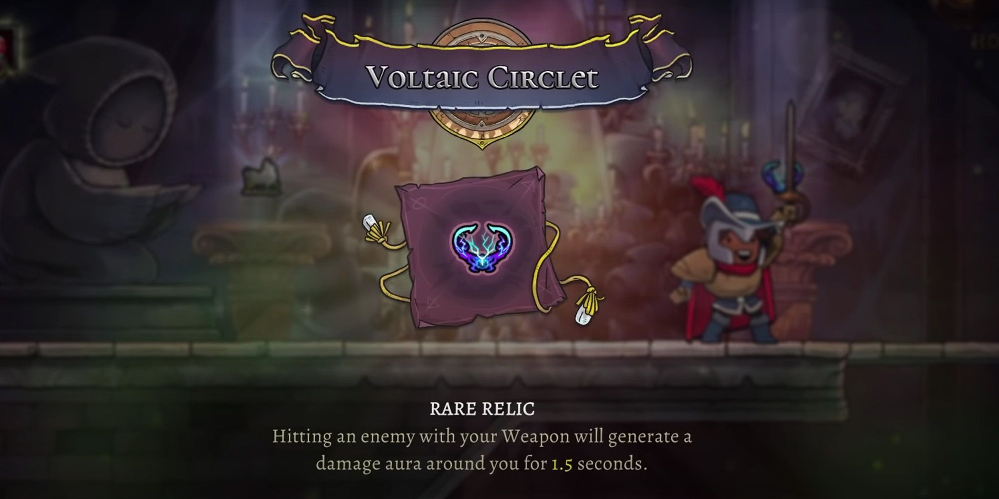 Rogue Legacy 2 screenshot of Voltaic Circlet