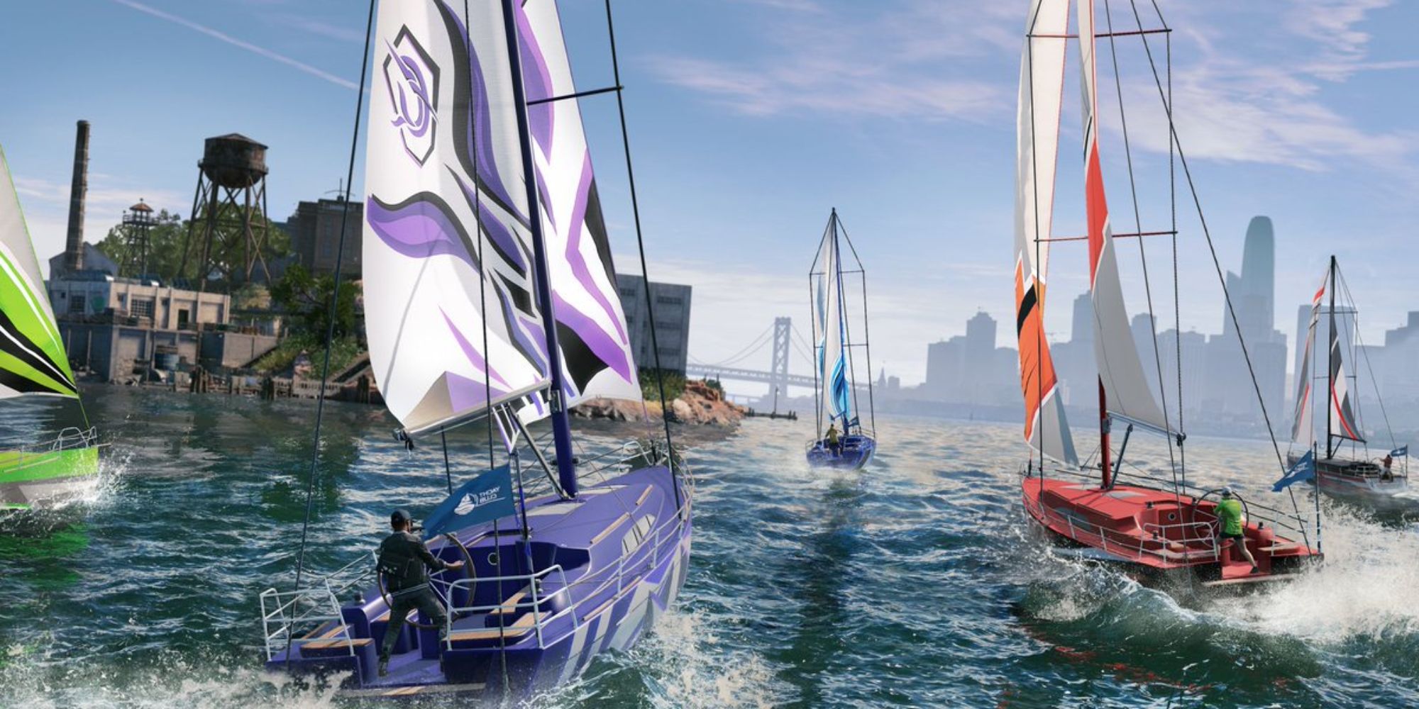 Watch Dogs 2 Screenshot Of Sailboat Race