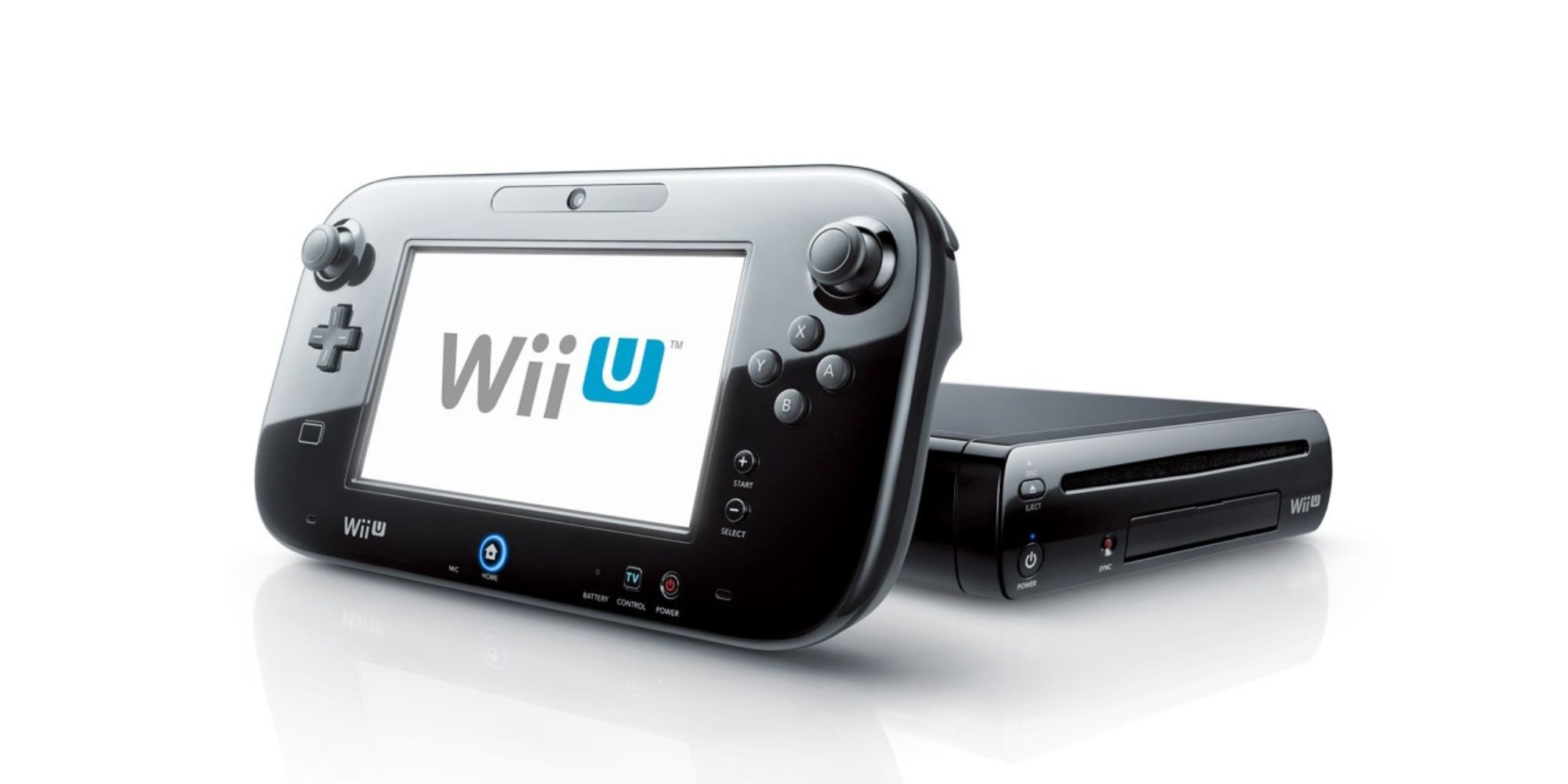 Wii U nintendo console and gamepad