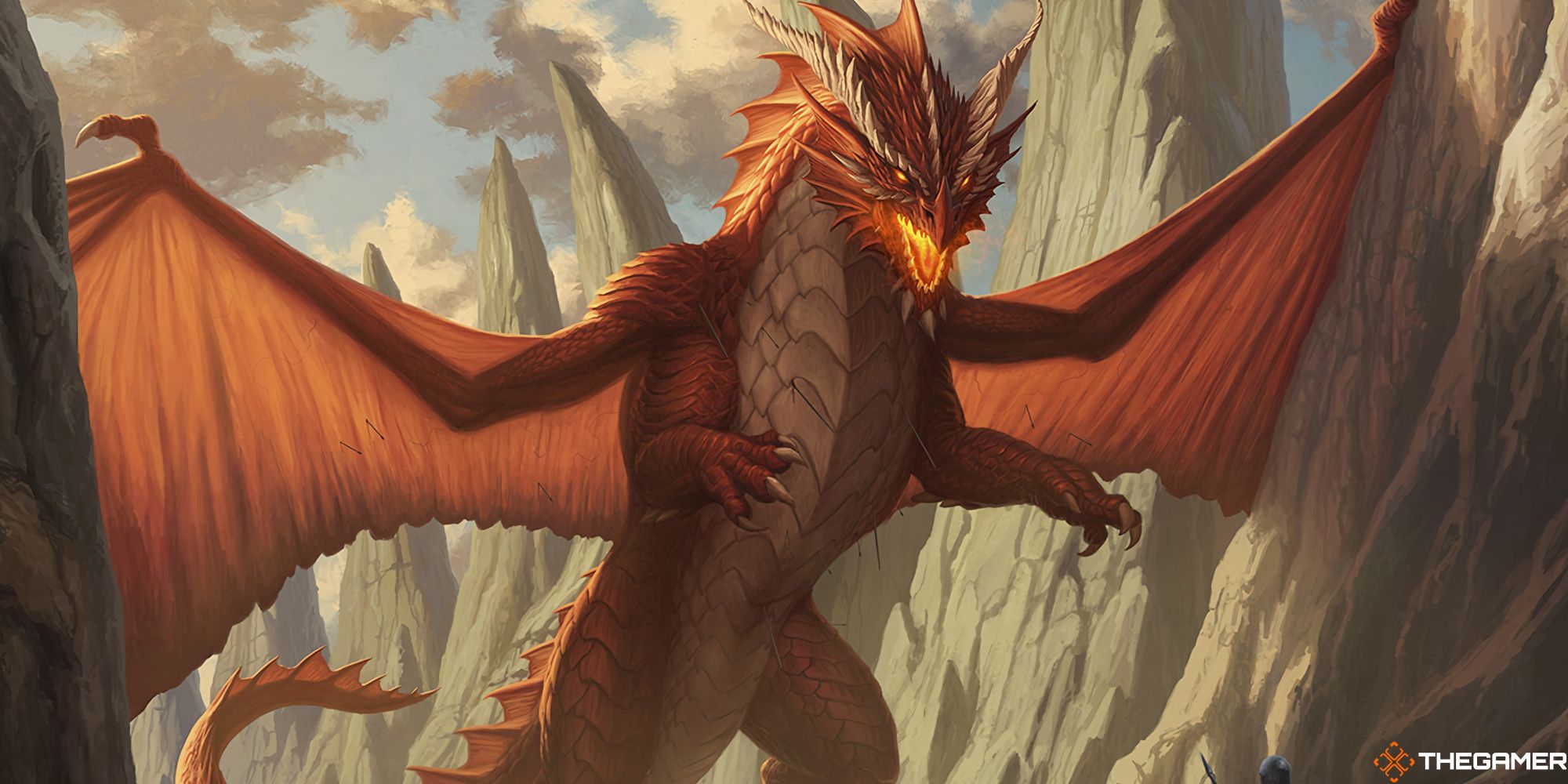 Wrathful Red Dragon by Dan Scott