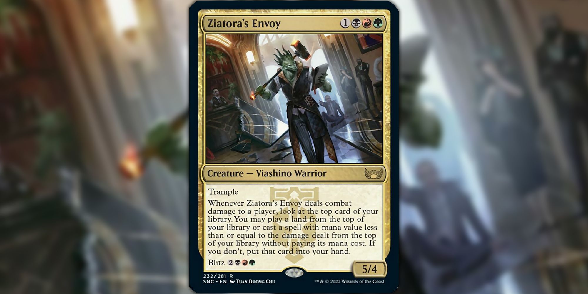 Ziatora's Envoy from Magic The Gathering