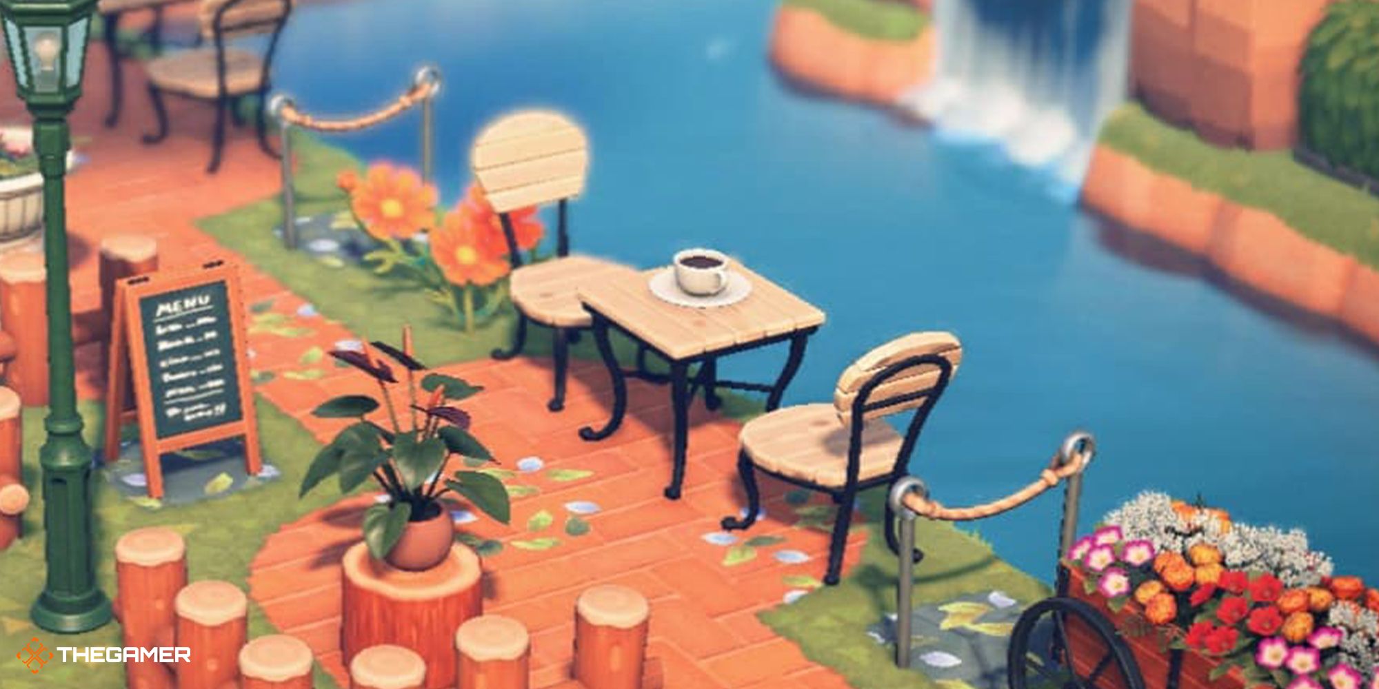 animal crossing new horizons - table and chairs 3