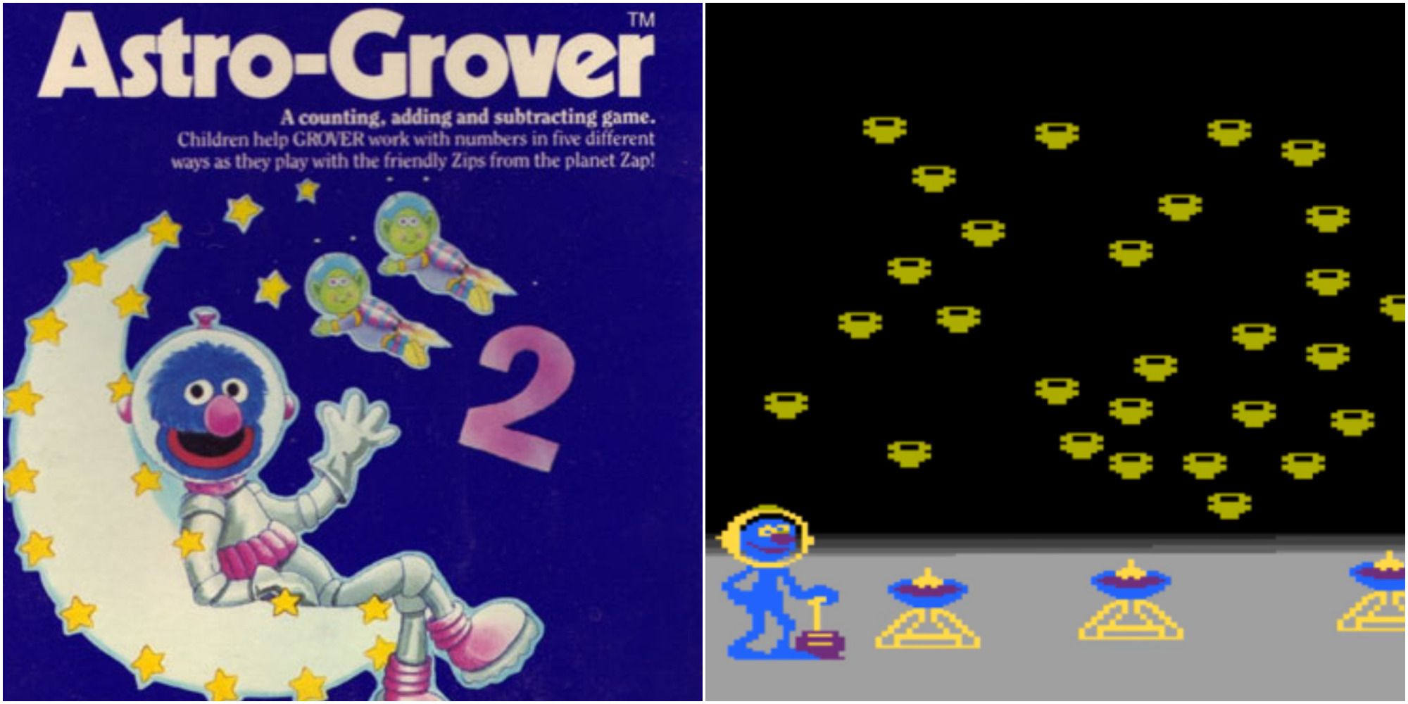 astro grover cover & gameplay
