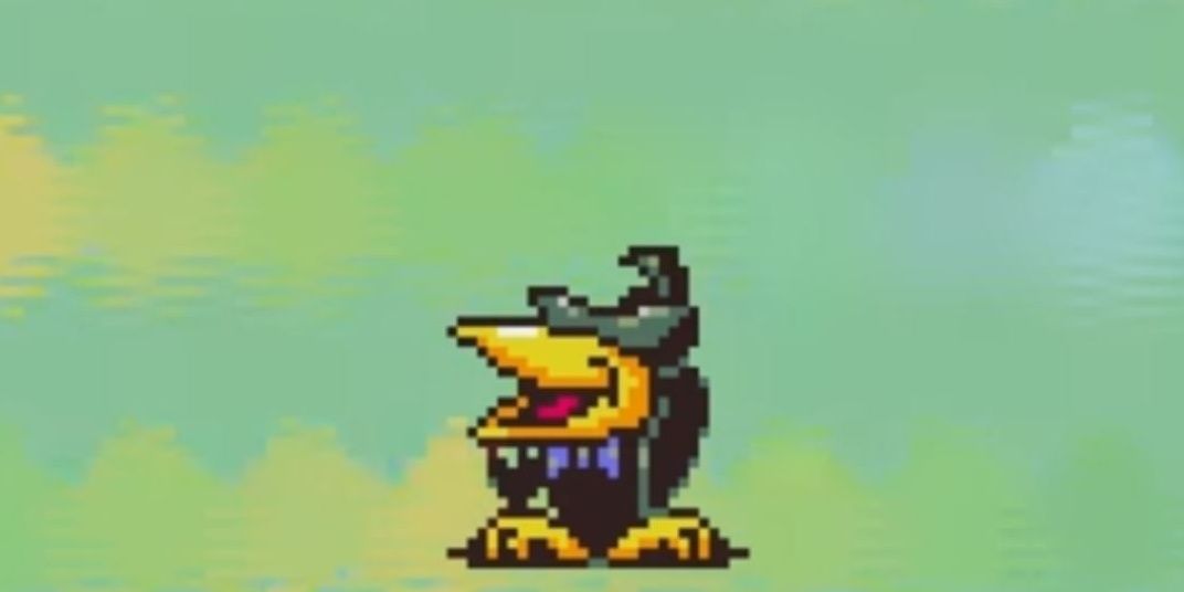 A Spiteful Crow in Earthbound