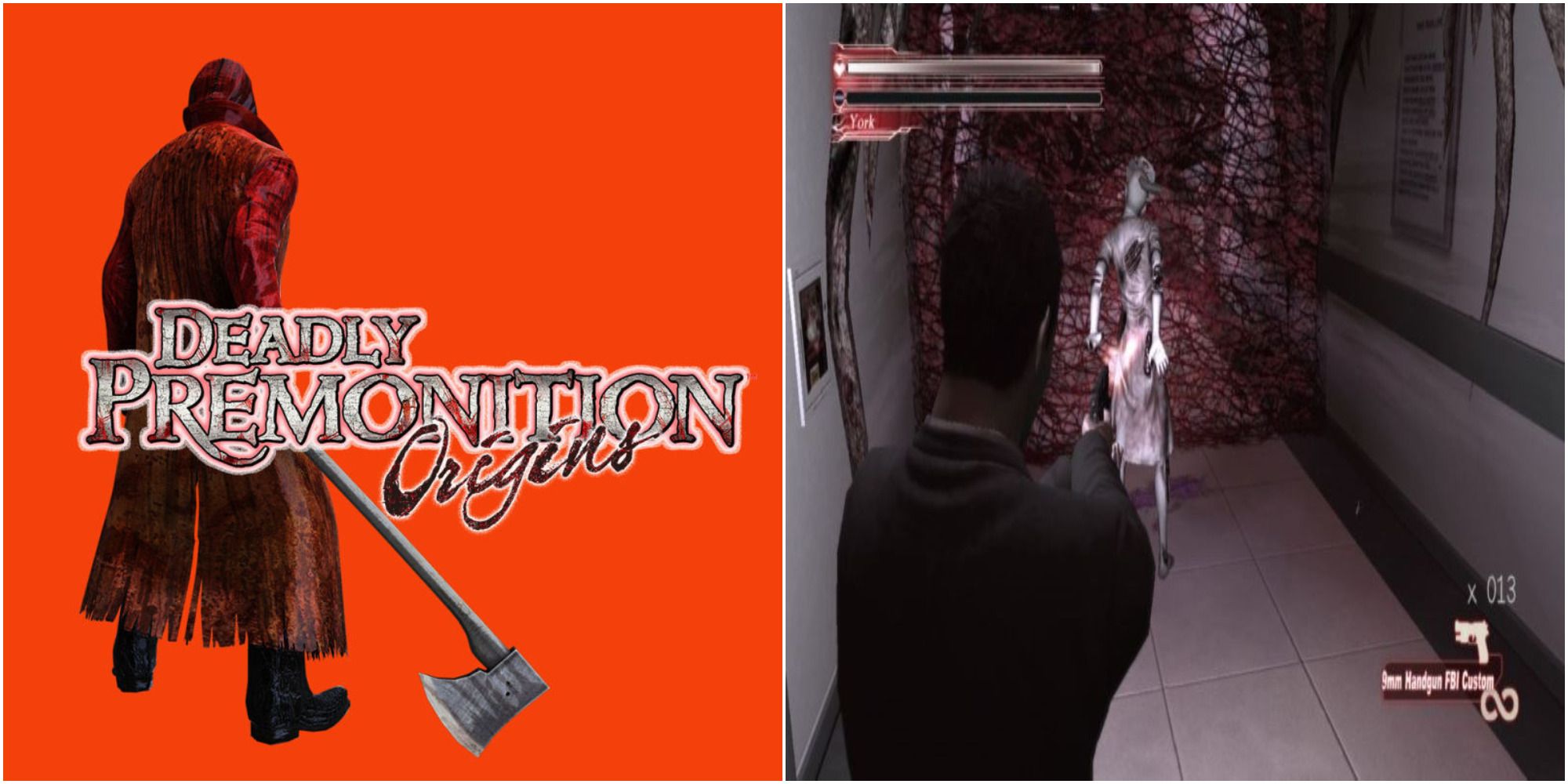 deadly premonition cover & gameplay