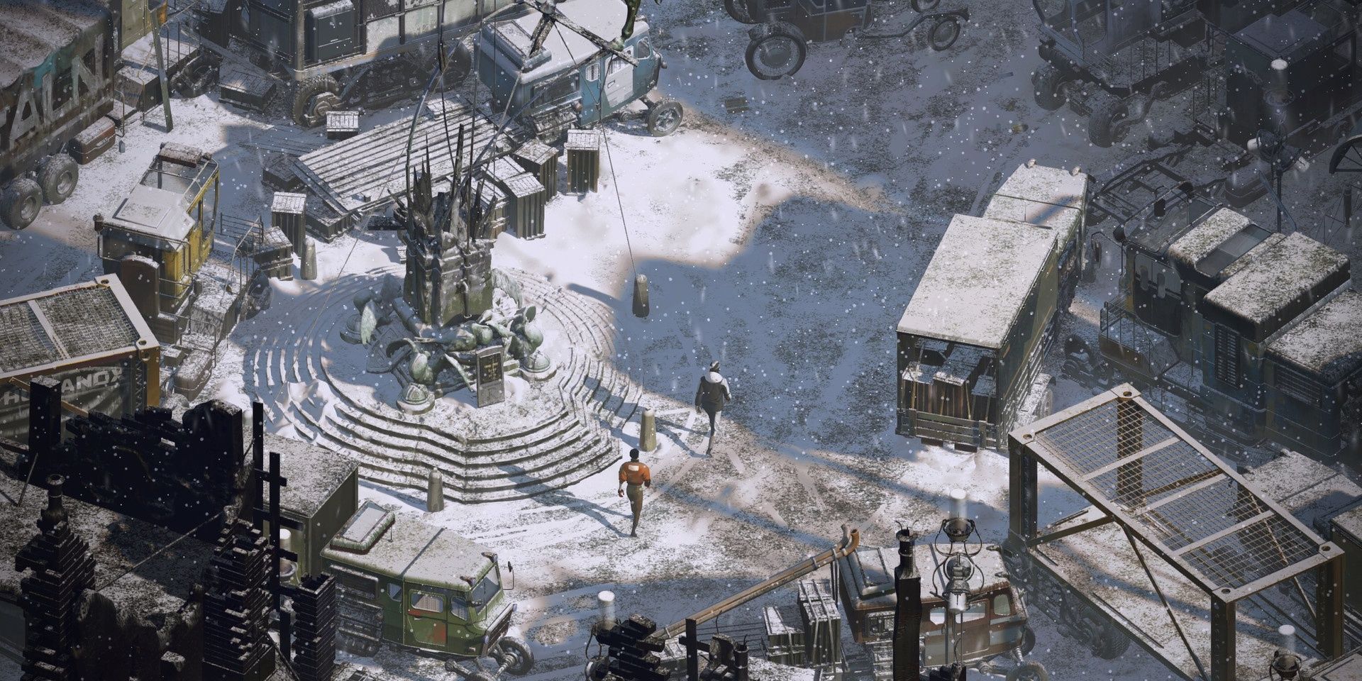 A screenshot showing gameplay in Disco Elysium