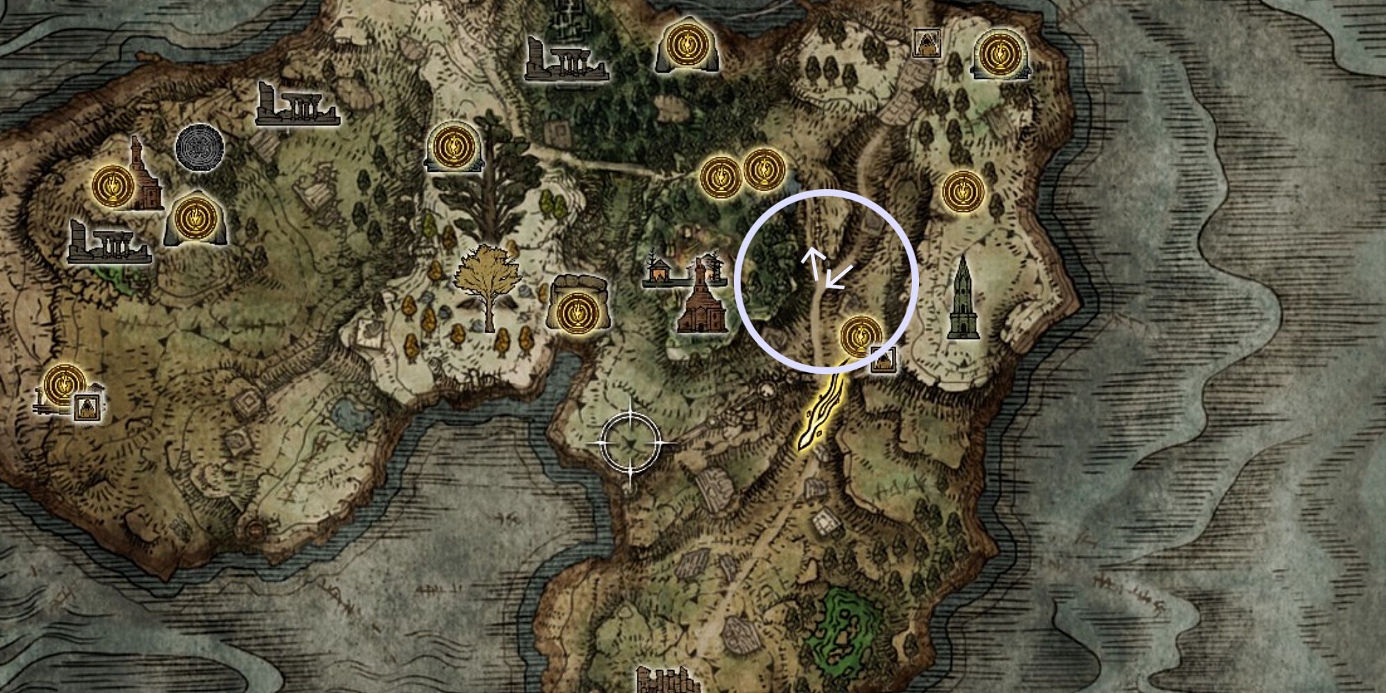 elden ring weeping peninsula path location