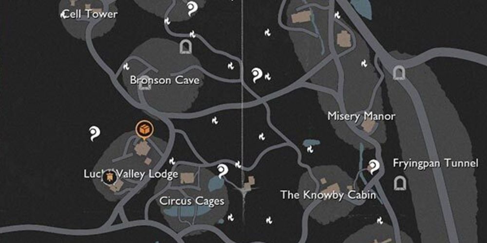 evil dead woods map