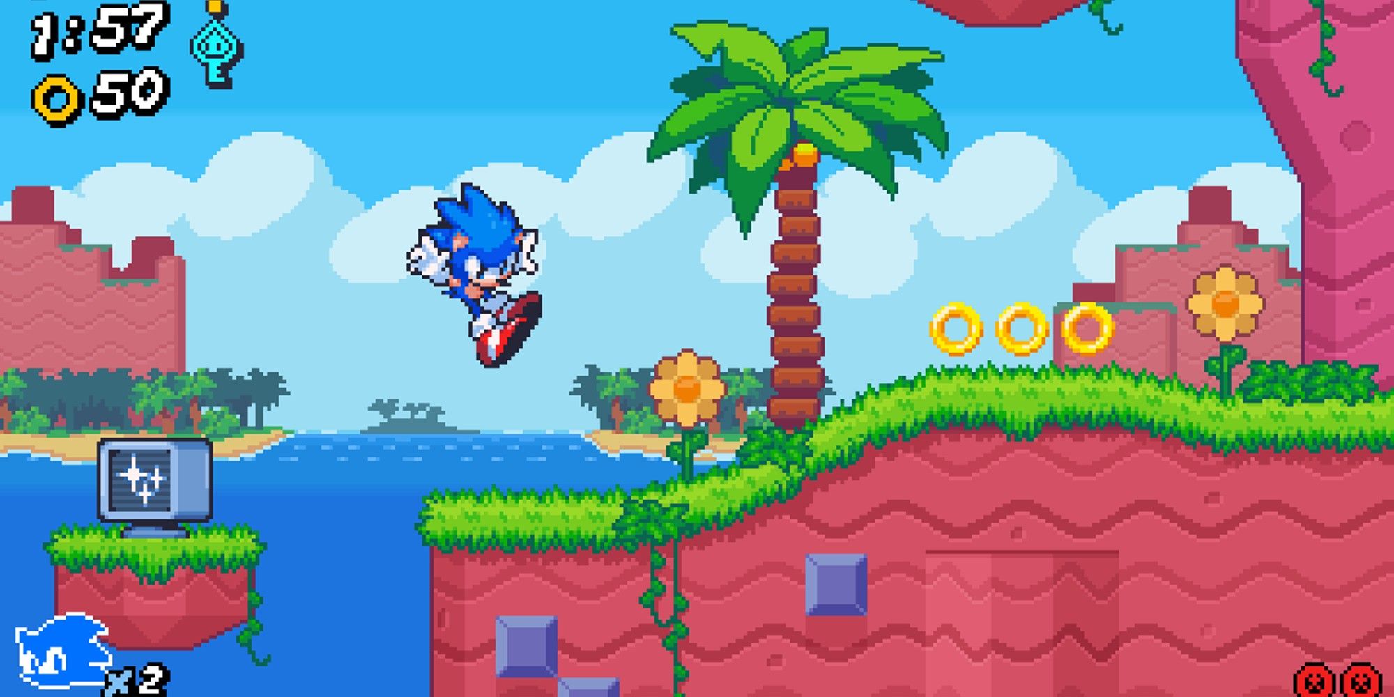 Pixel Artist Imagines A Stylish Take On A 2d Sonic Game