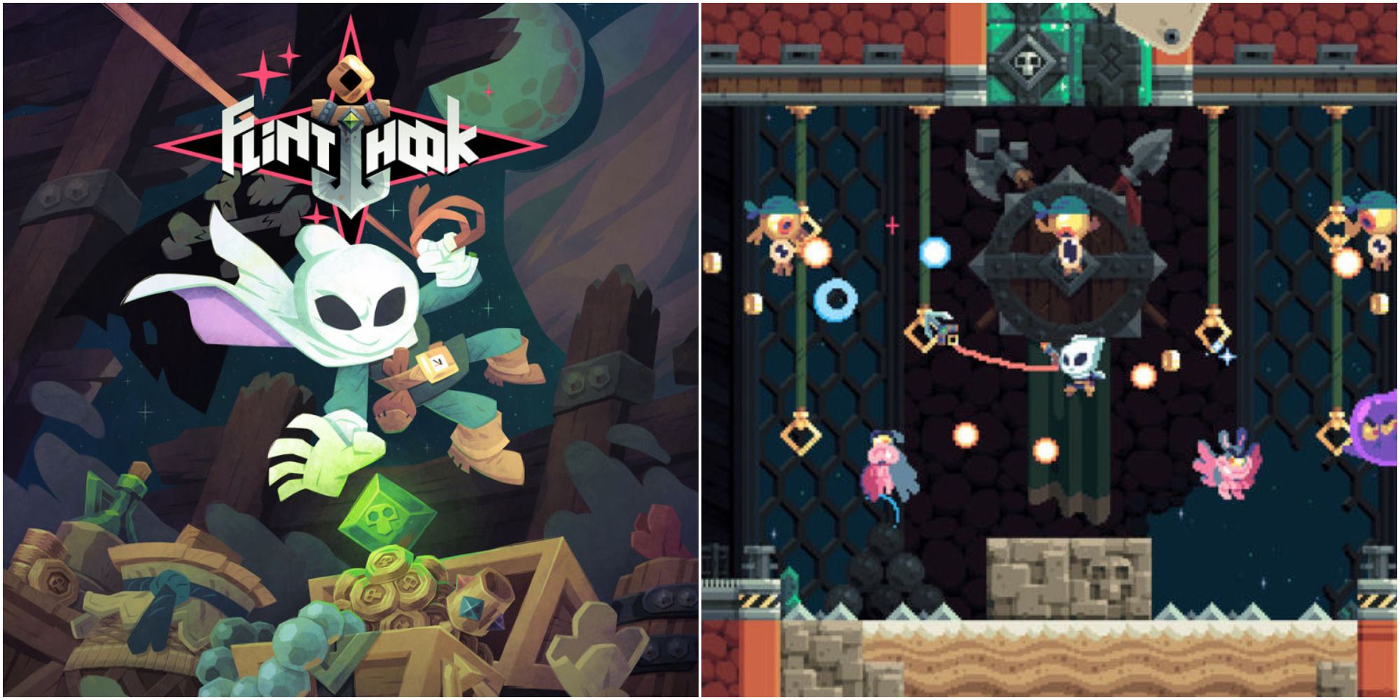 flinthook cover & gameplay
