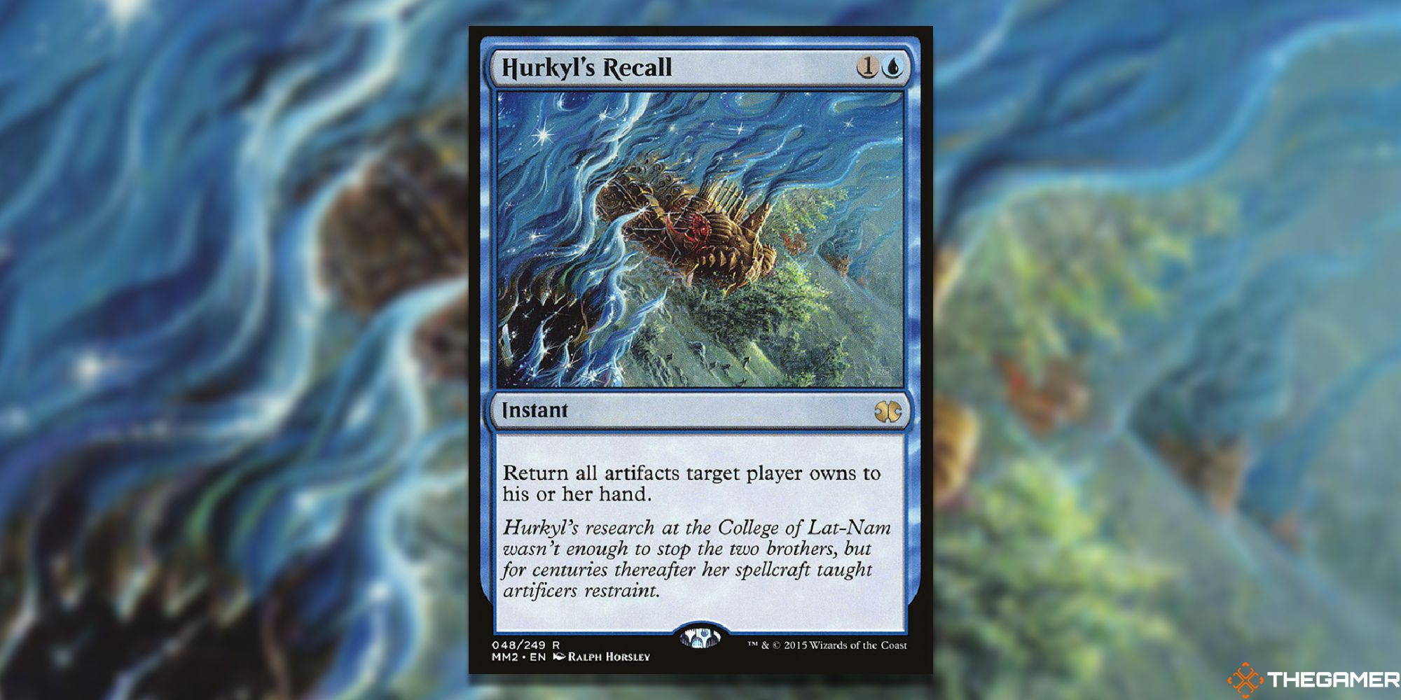 Hurkyl's Recall full card with background