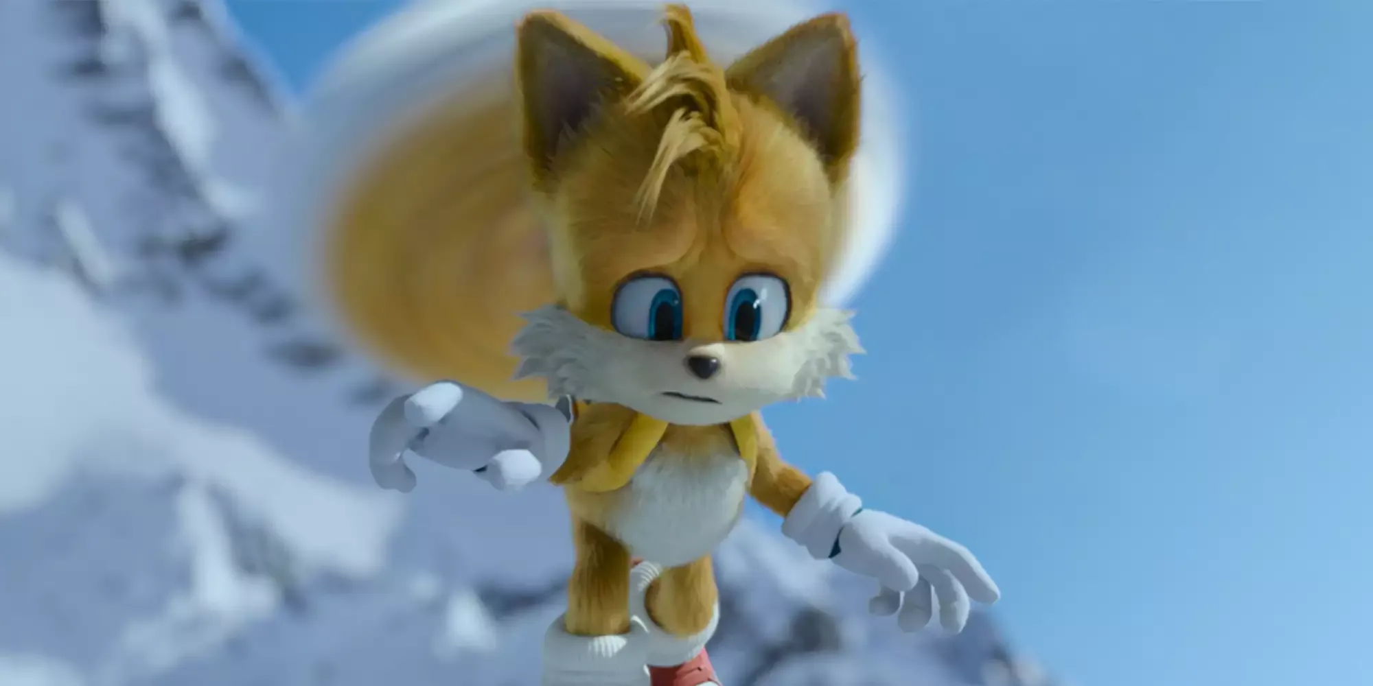 Tails in the sonic movie