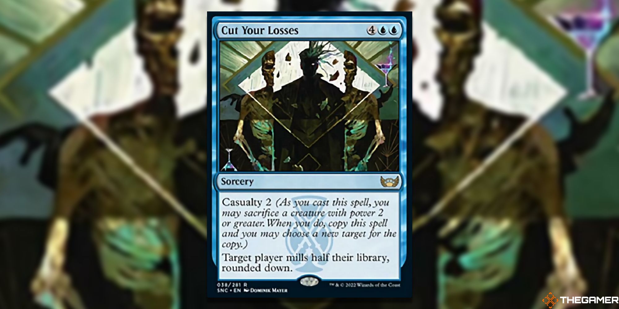 Cut Your Losses Magic: The Gathering full card background