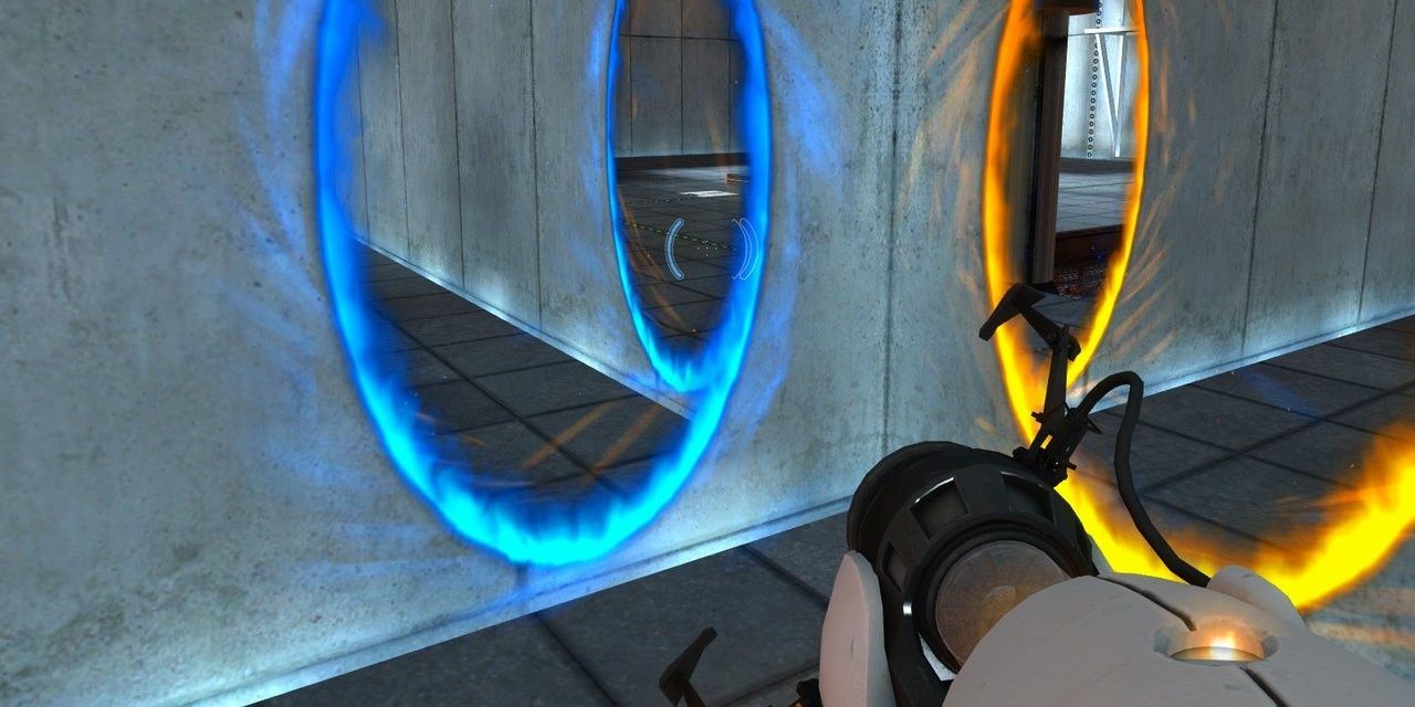 Portal play in Portal