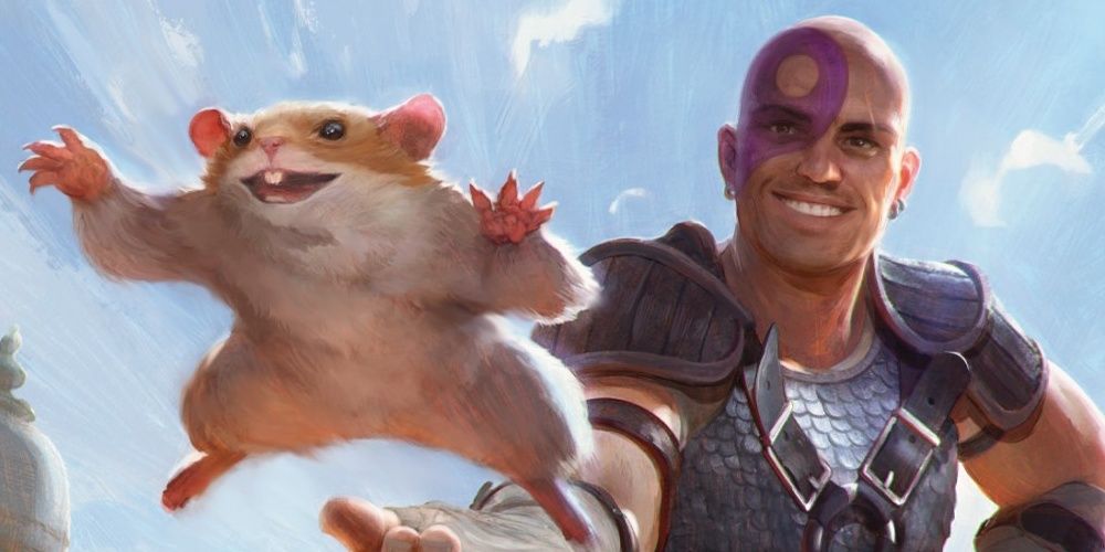 Magic: The Gathering Battle for Baldur's Gate Minsk and Boo both of them looking excited to join the fray of combat