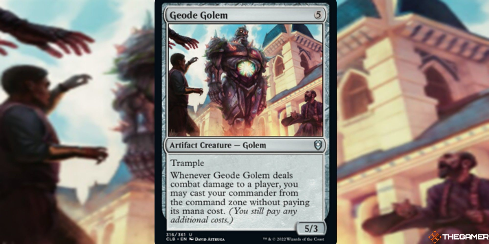 mtg geode golem baulders gate reprint