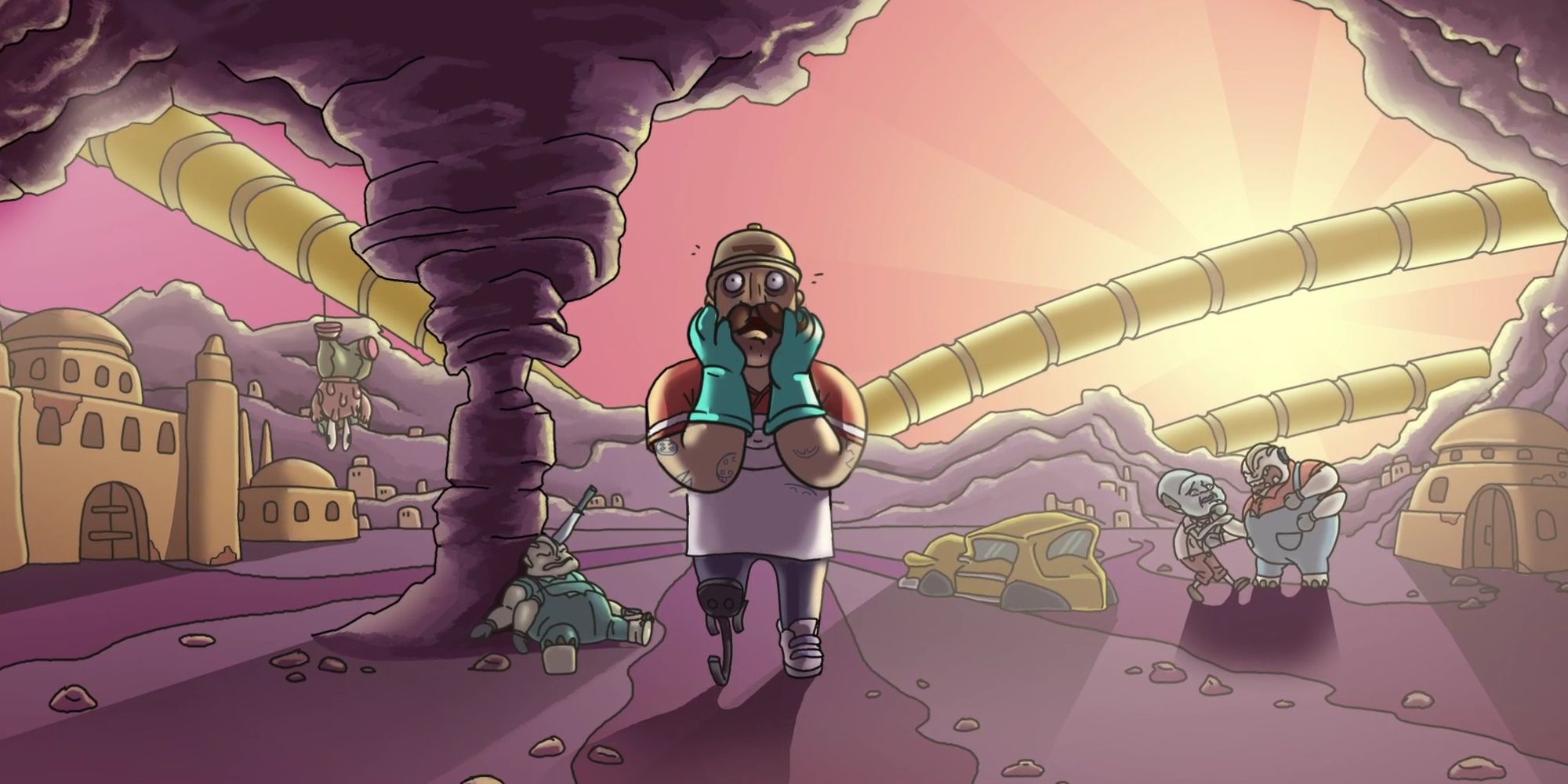 Godlike Burger: The Chef Terrified On A Strange New Planet