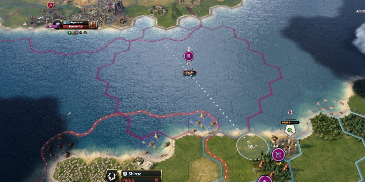 roman land unit sea transport bireme