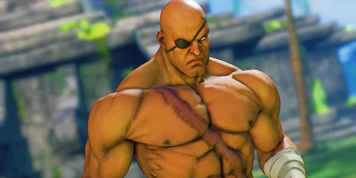 Sagat in Street Fighter 5