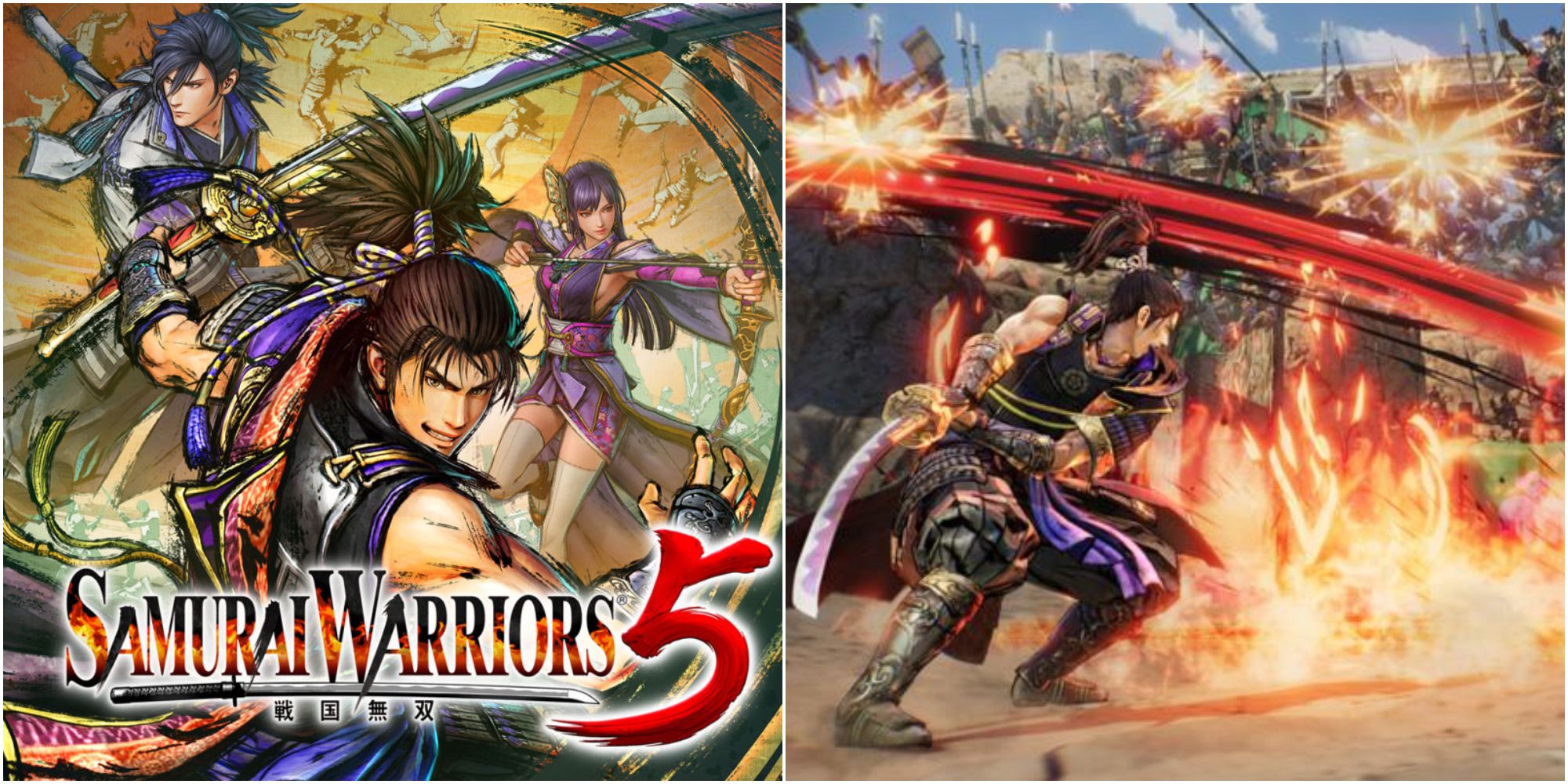 samurai warriors 5 cover & gameplay