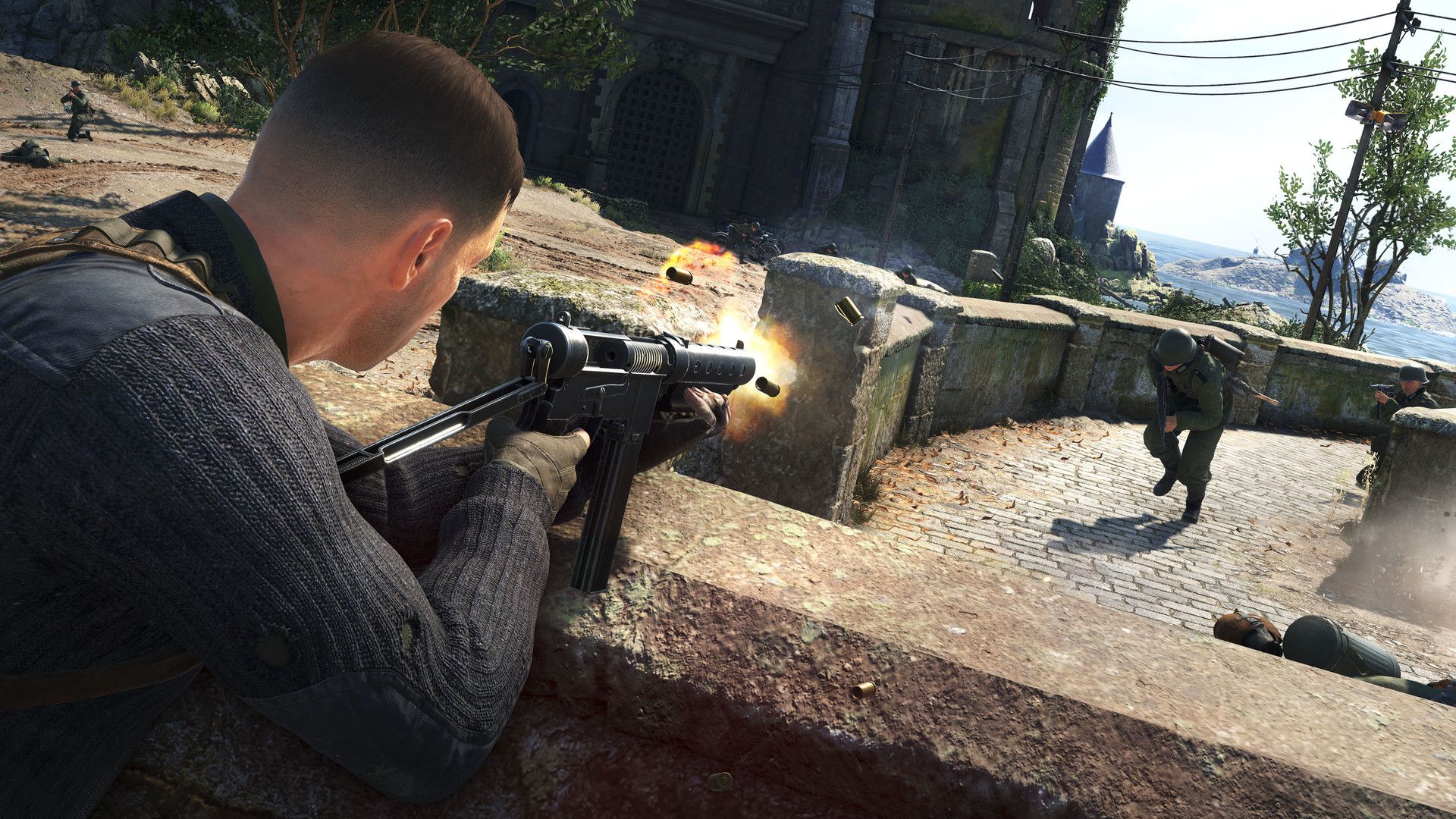 Firing An Smg In Sniper Elite 5