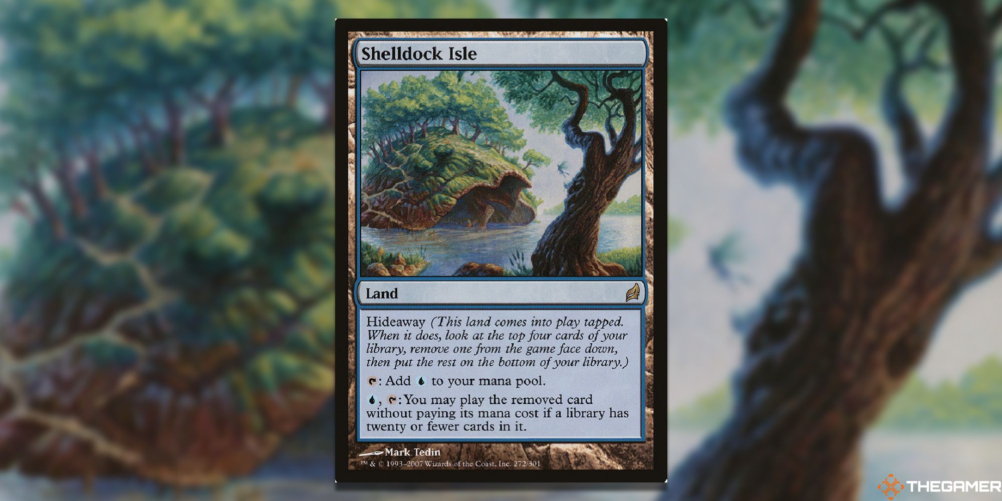 Shelldock Isle full card with background