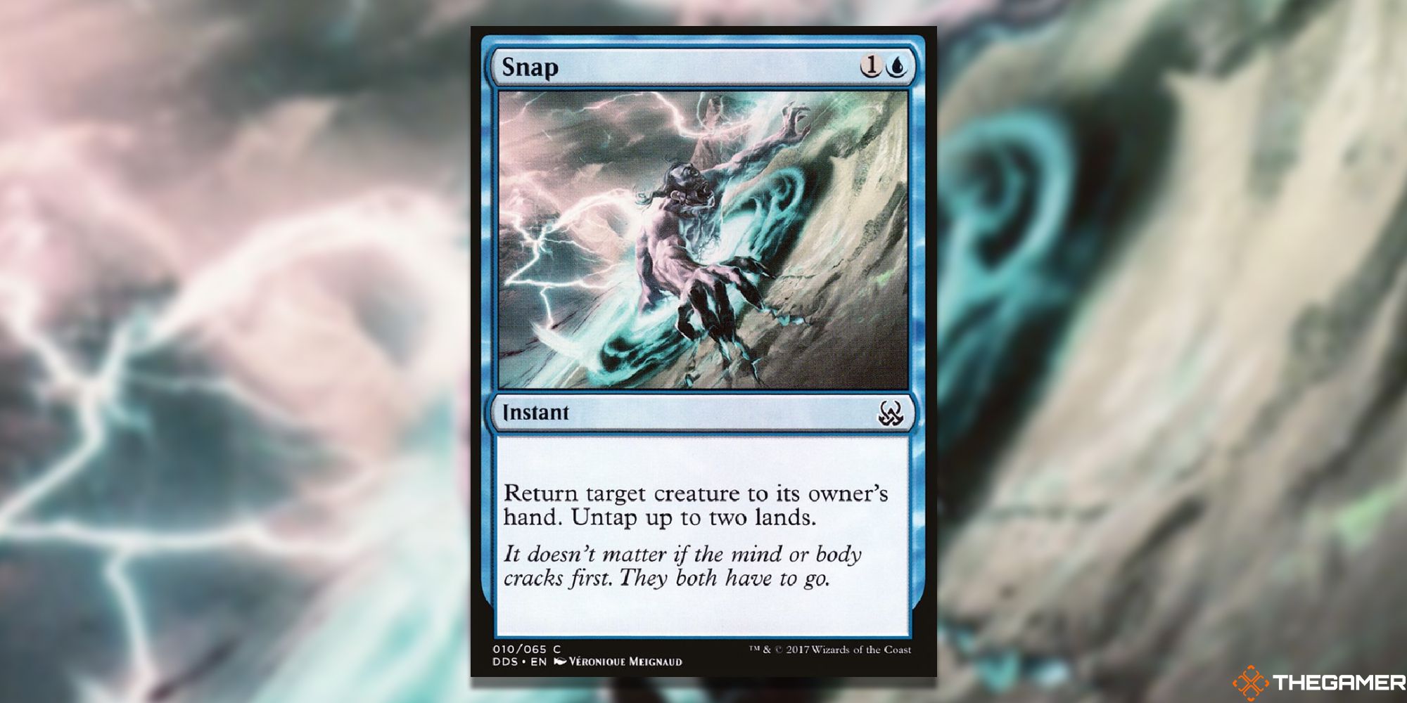 Snap Magic: The Gathering full card with background