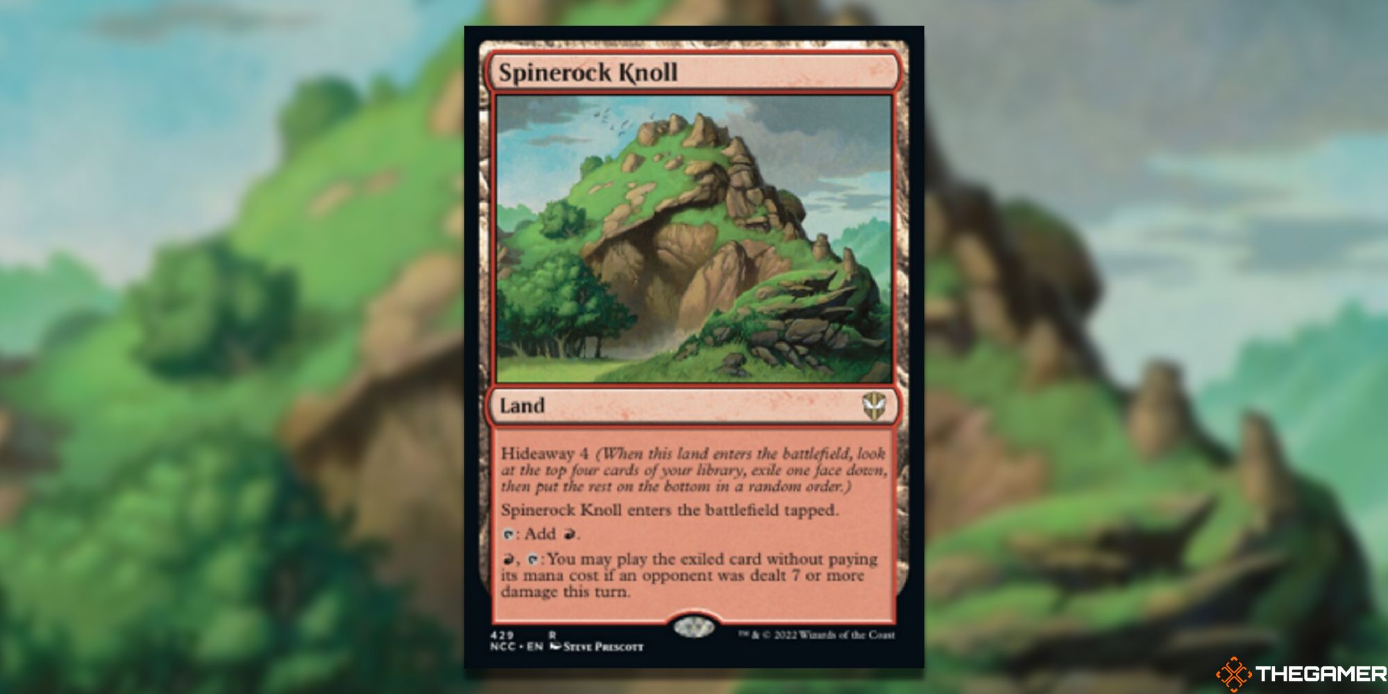 Spinerock Knoll full card with background