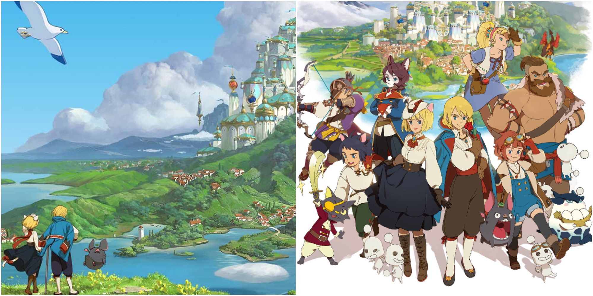 Contemple o vasto mundo de Ni no Kuni: Cross Worlds neste incrível