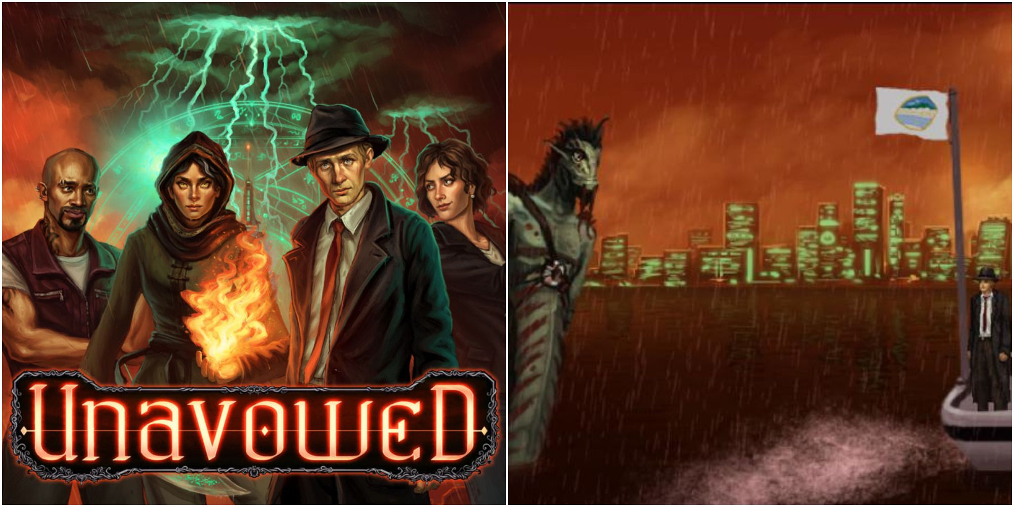 unavowed cover & gameplay