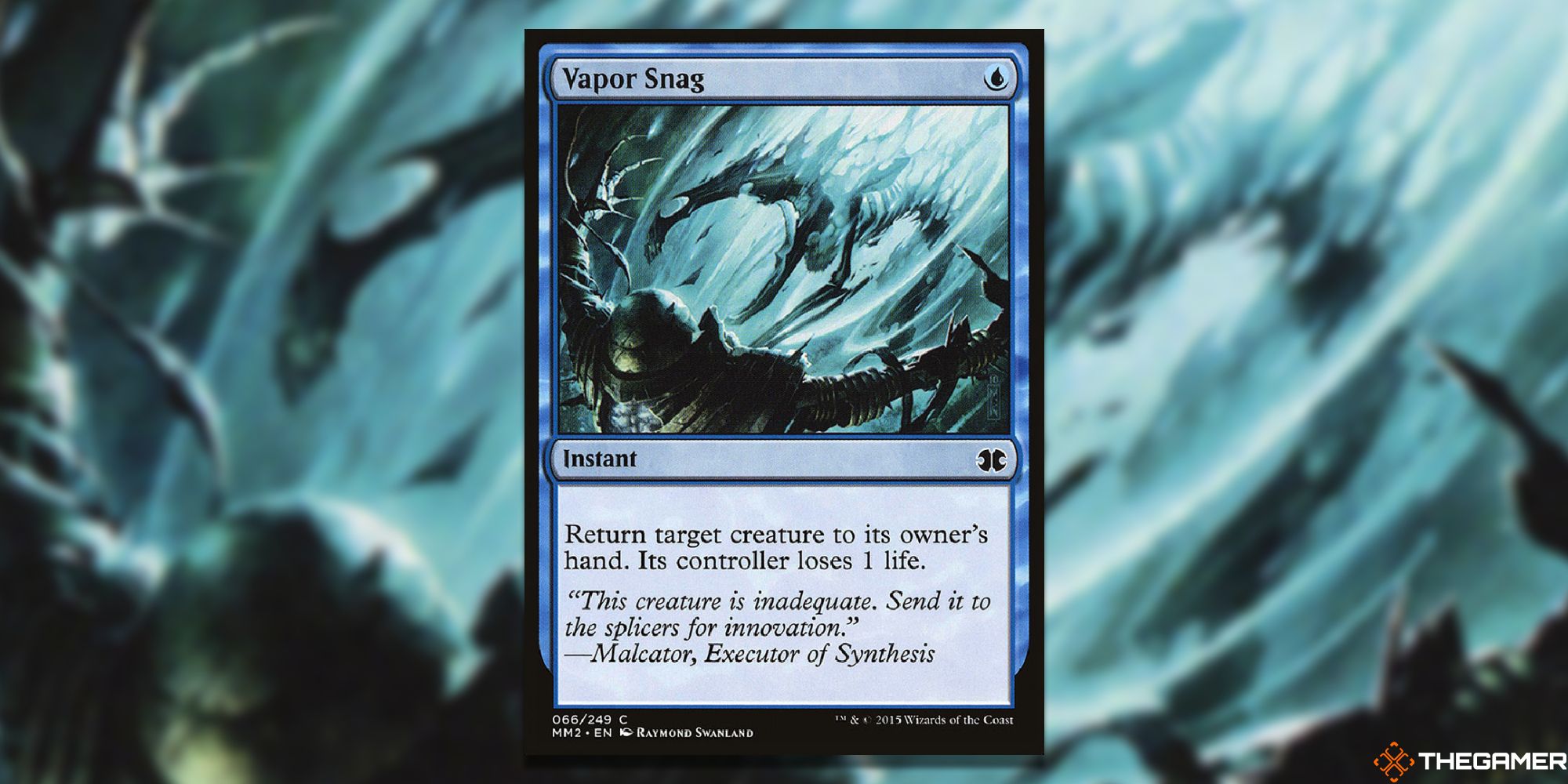 Vapor Snag full card with background