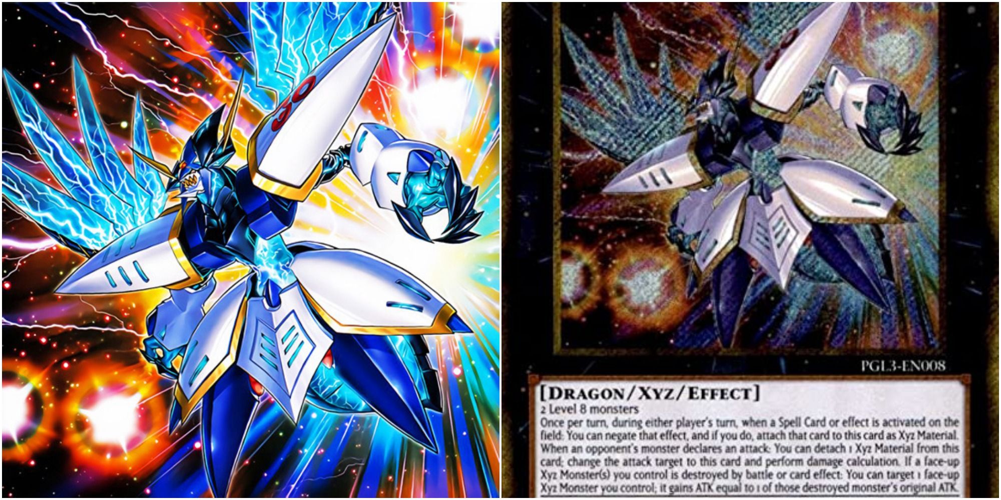 yugioh Number 38 Hope Harbinger Dragon Titanic Galaxy card art and text