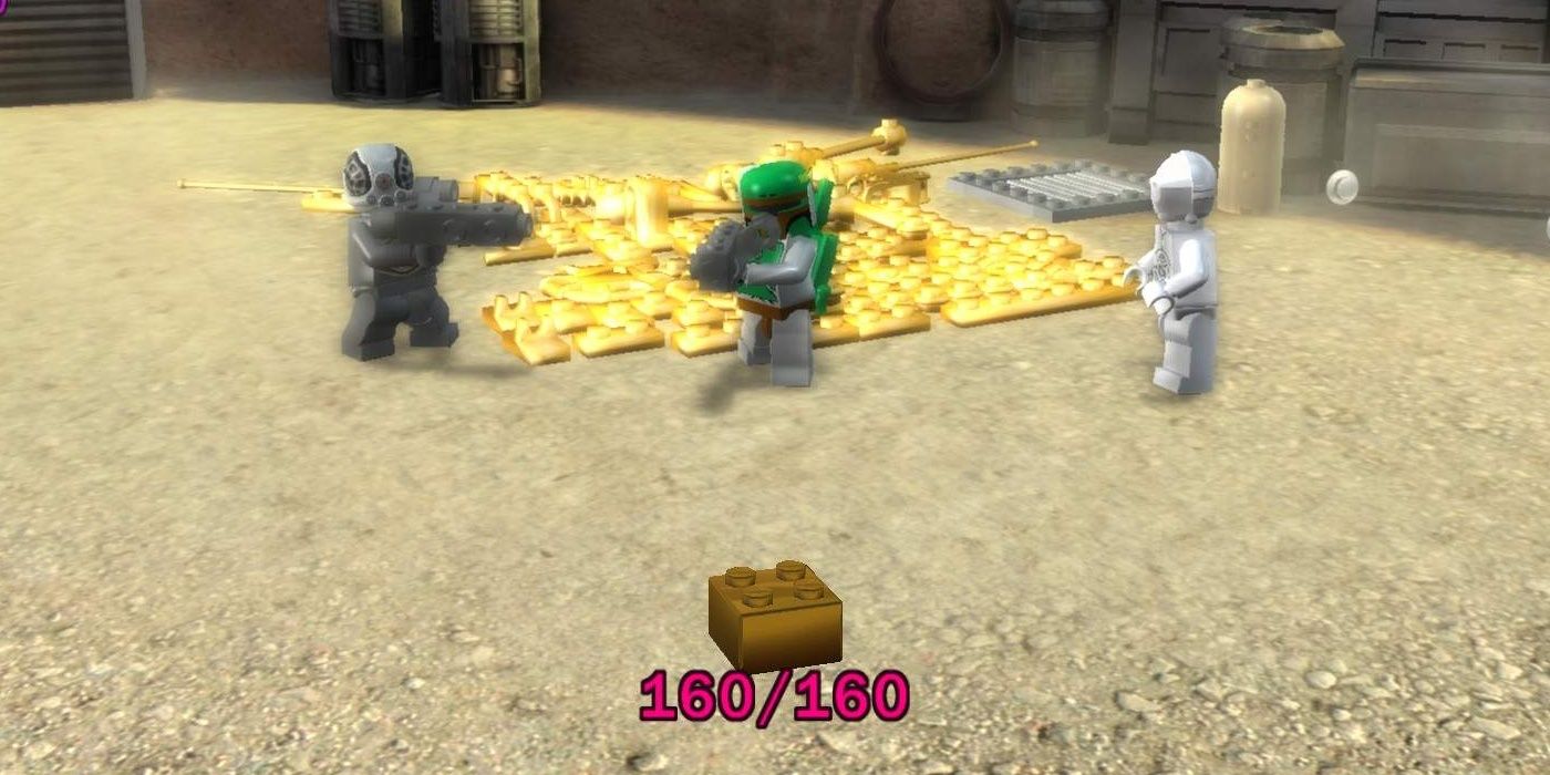 Bobba Fett and 4-LOM in Lego Star Wars: The Complete Saga