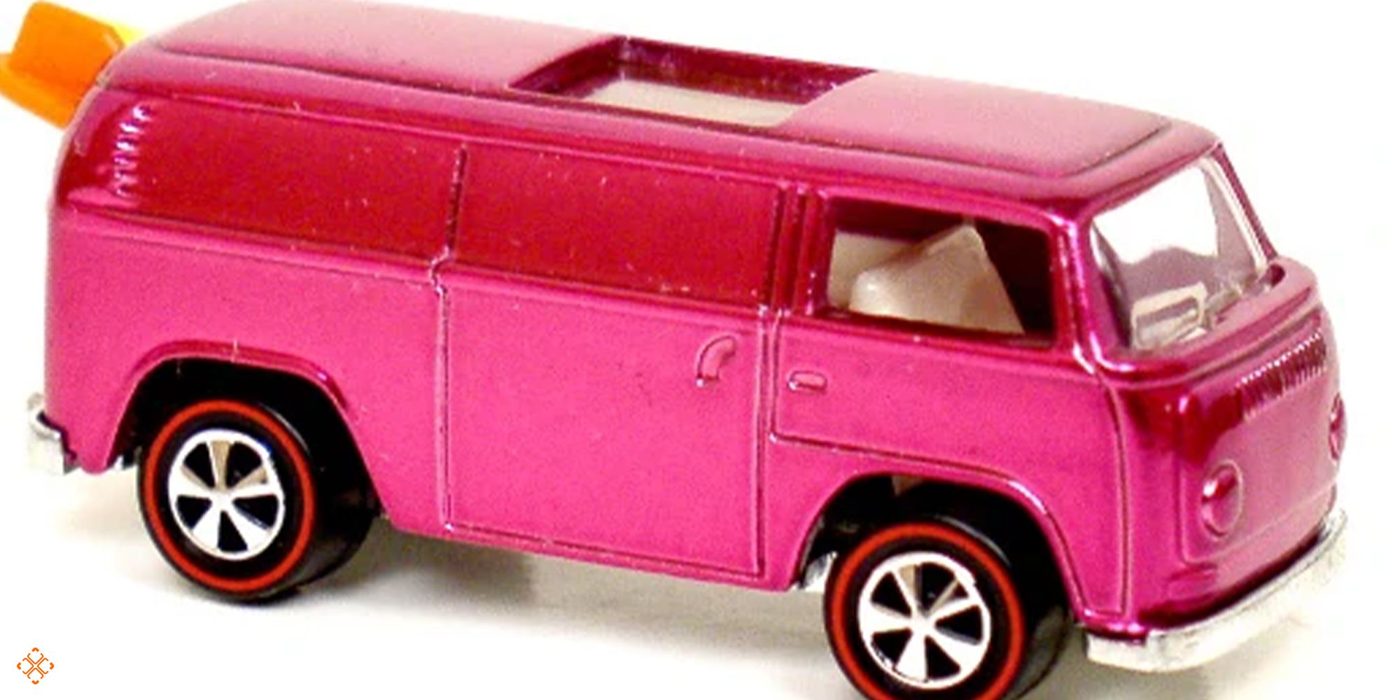 1969 Pink Rear-Loading Volkswagen Beach Bomb