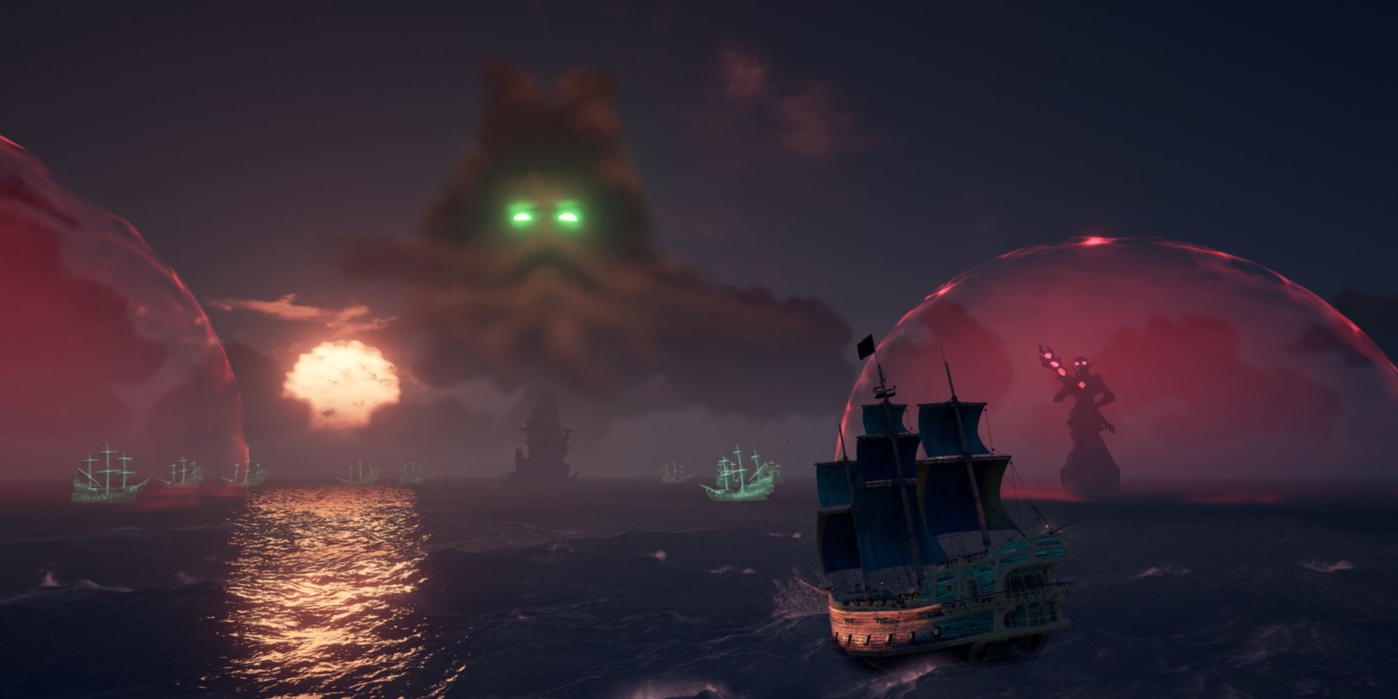 27 tra i migliori giochi open-world su Steam 22 Sea of Thieves a ship and a looming cloud of davy jones