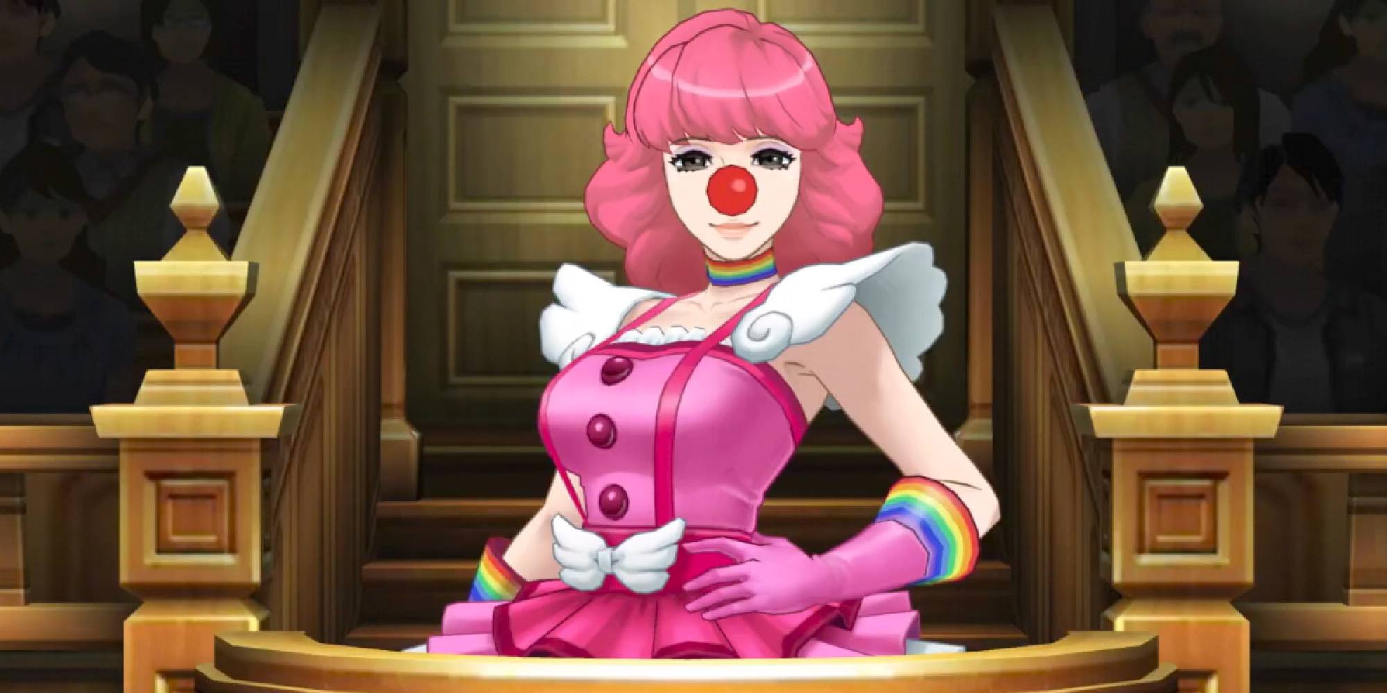 Ace attorney spirit of justice clown