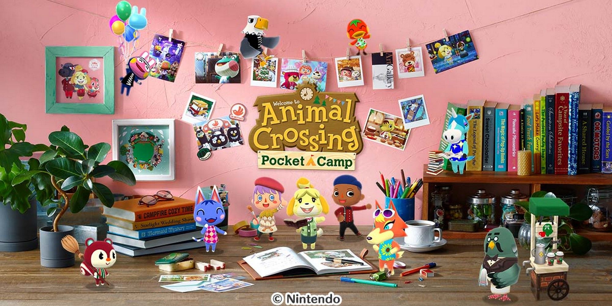 Animal Crossing Pocket Camp main menu