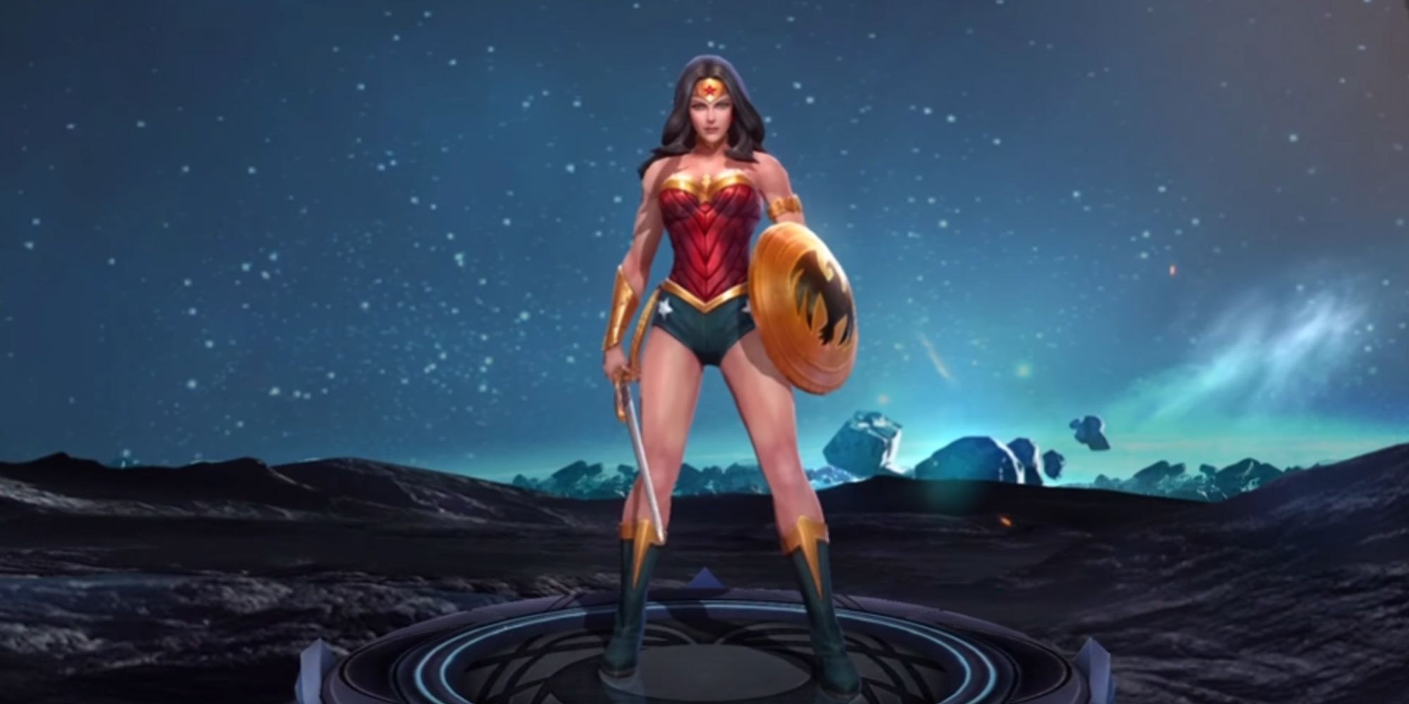 Wonder Woman skin in Arena of Valor.