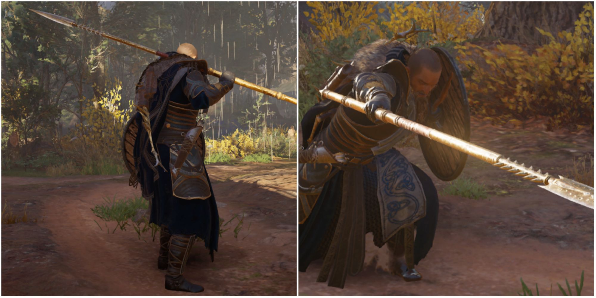 Assassin's Creed Valhalla Best Spears Featured Split Image
