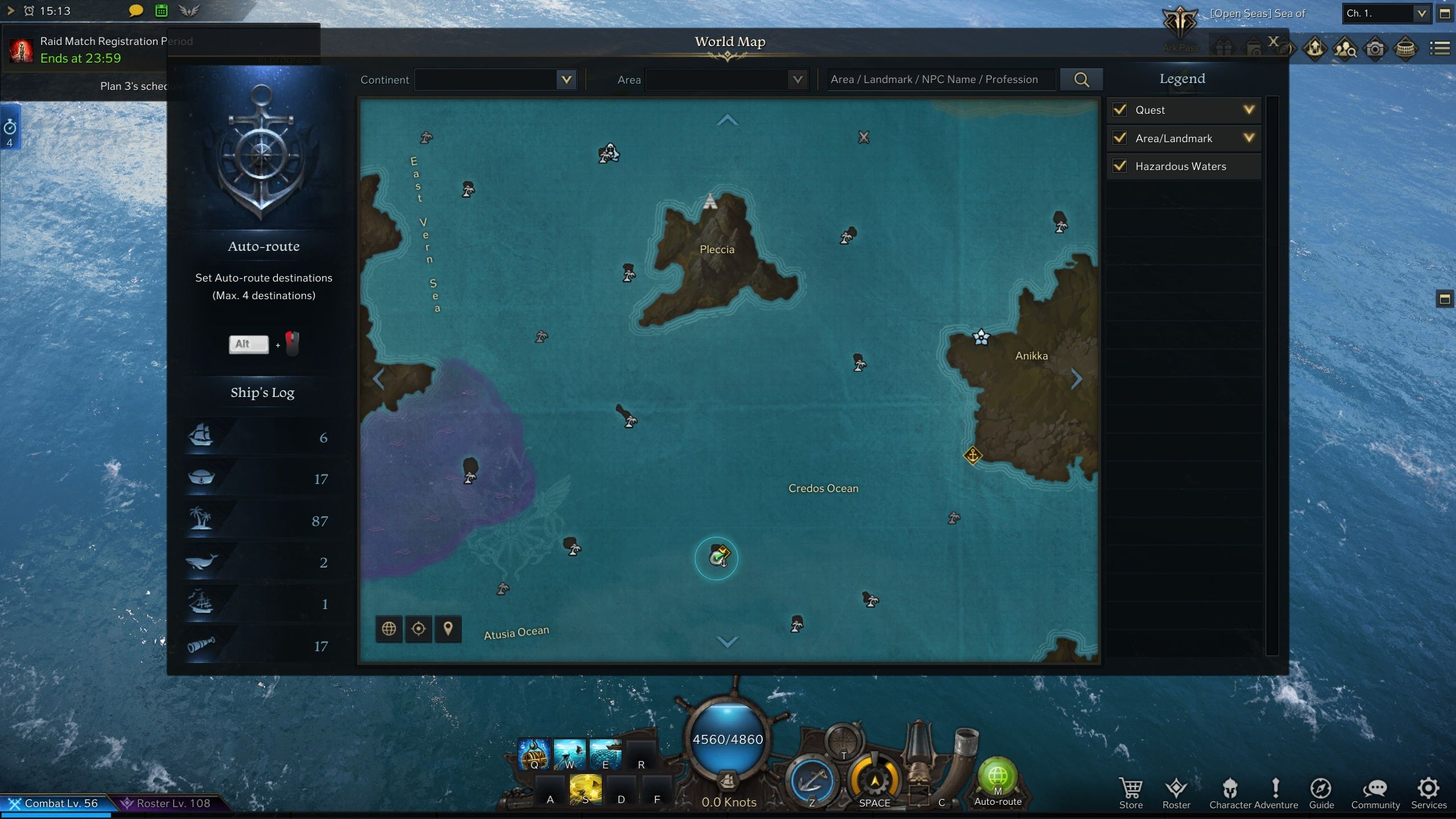 Lost Ark Astella Island map location