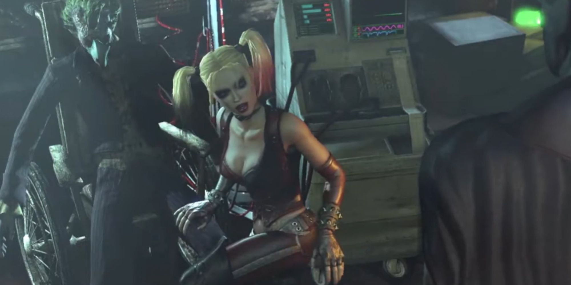 Harley Quinn cutscene Batman Arkham City