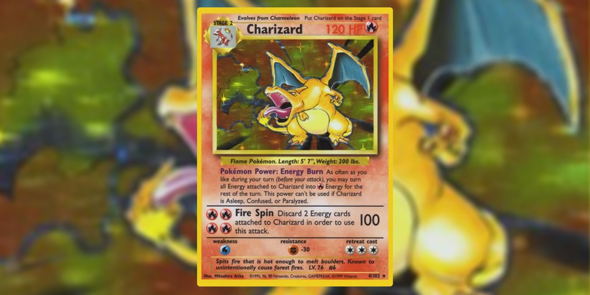 Charizard Base Set Pokemon TCG