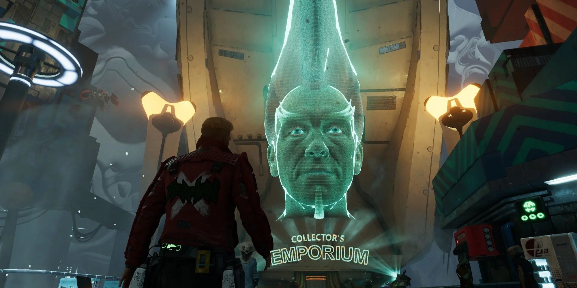 The Collector's Emporium, featured in Marvel's Guardians of the Galaxy